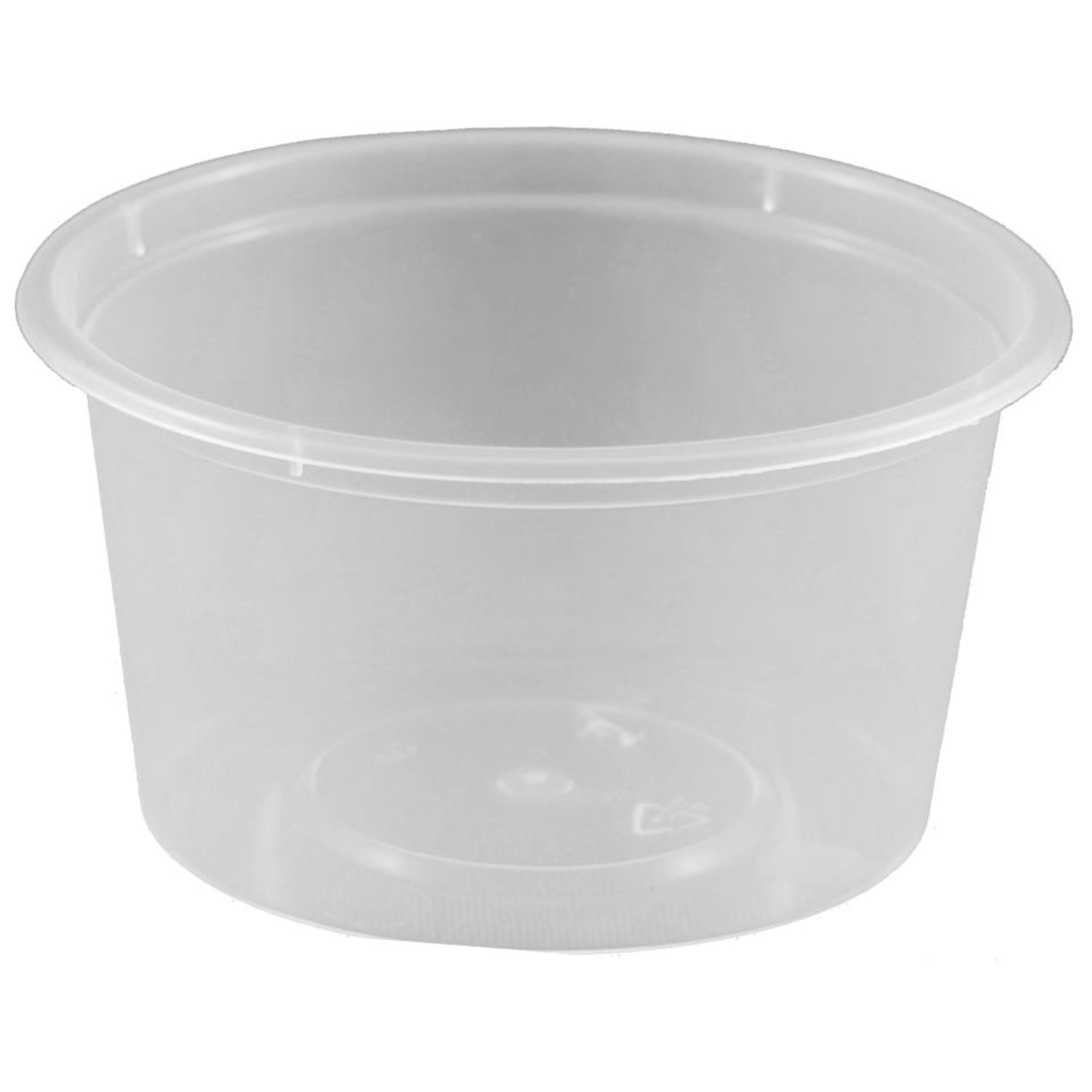 Catering Collection Sauce Container 90ml PP Clear