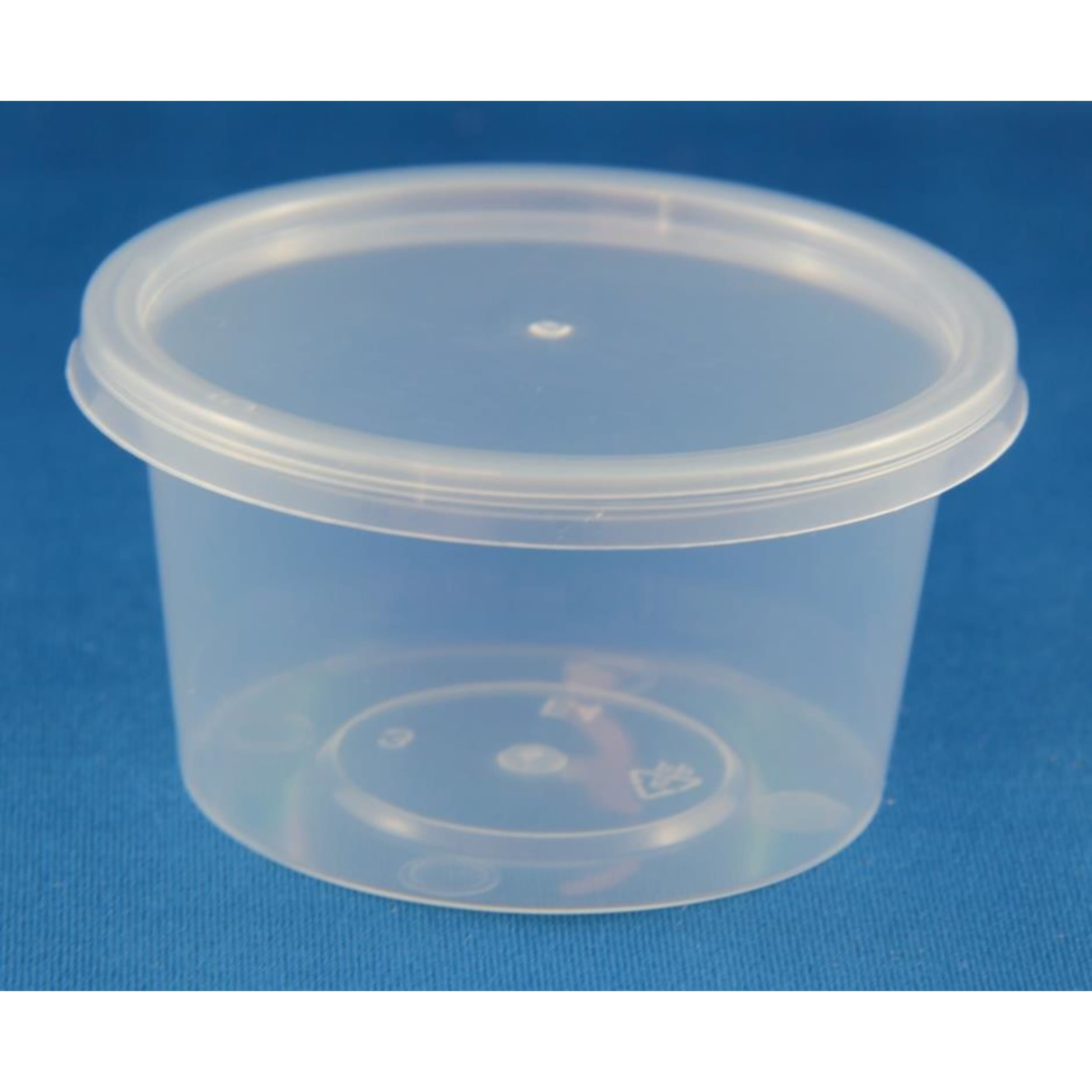 Catering Collection Lids Sauce Containers fit 70ml & 90ml PP Clear