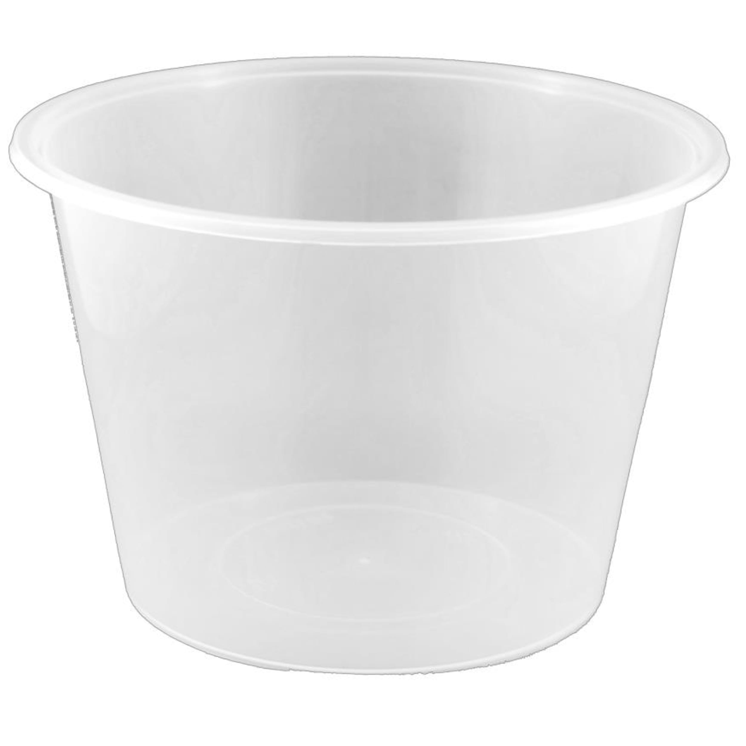 Catering Collection Plastic Bowl Soup/Laksa 1750ml 56oz. PP Clear