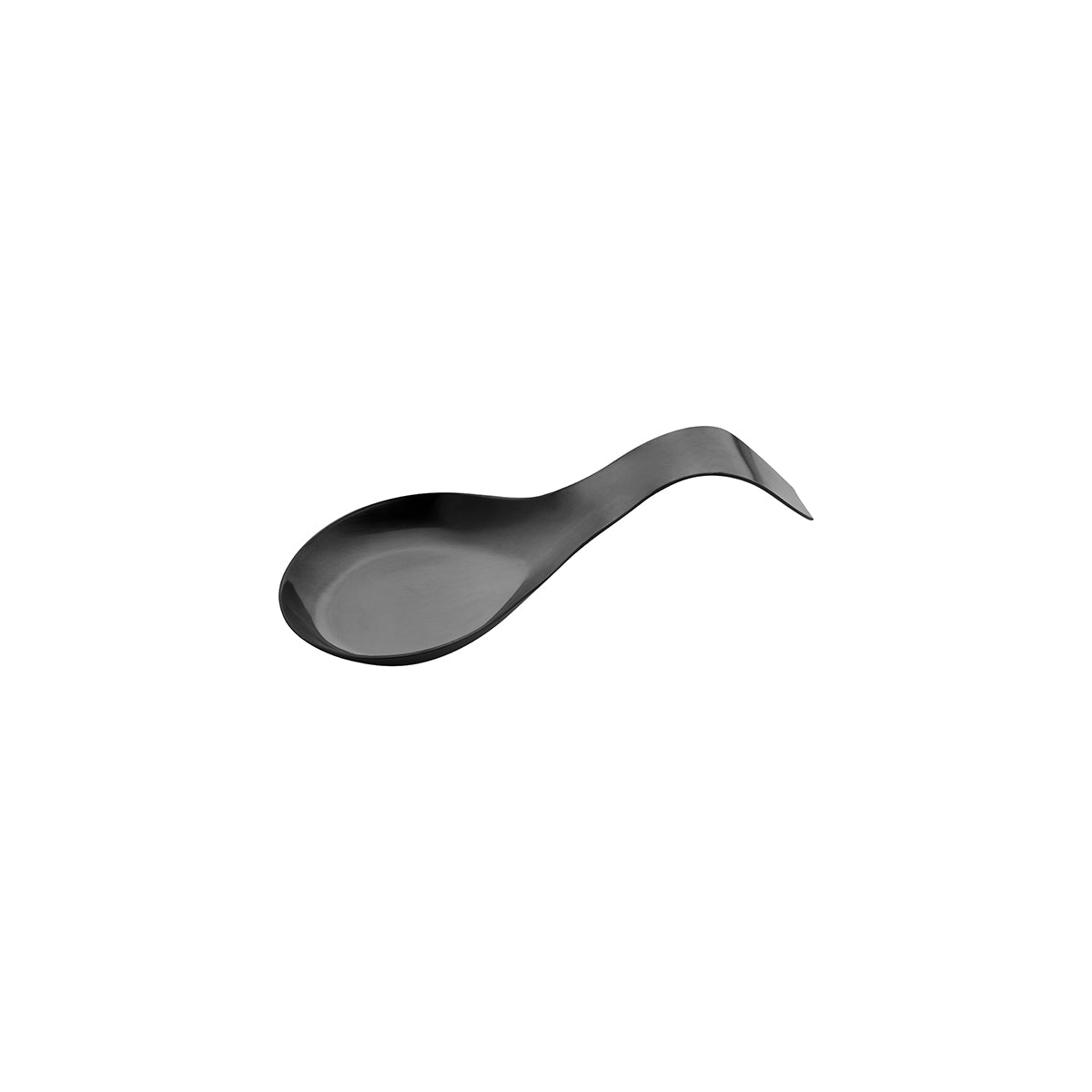 Moda Brooklyn Black Serving Spoon - Solid (210mm - Black PVD Coated)