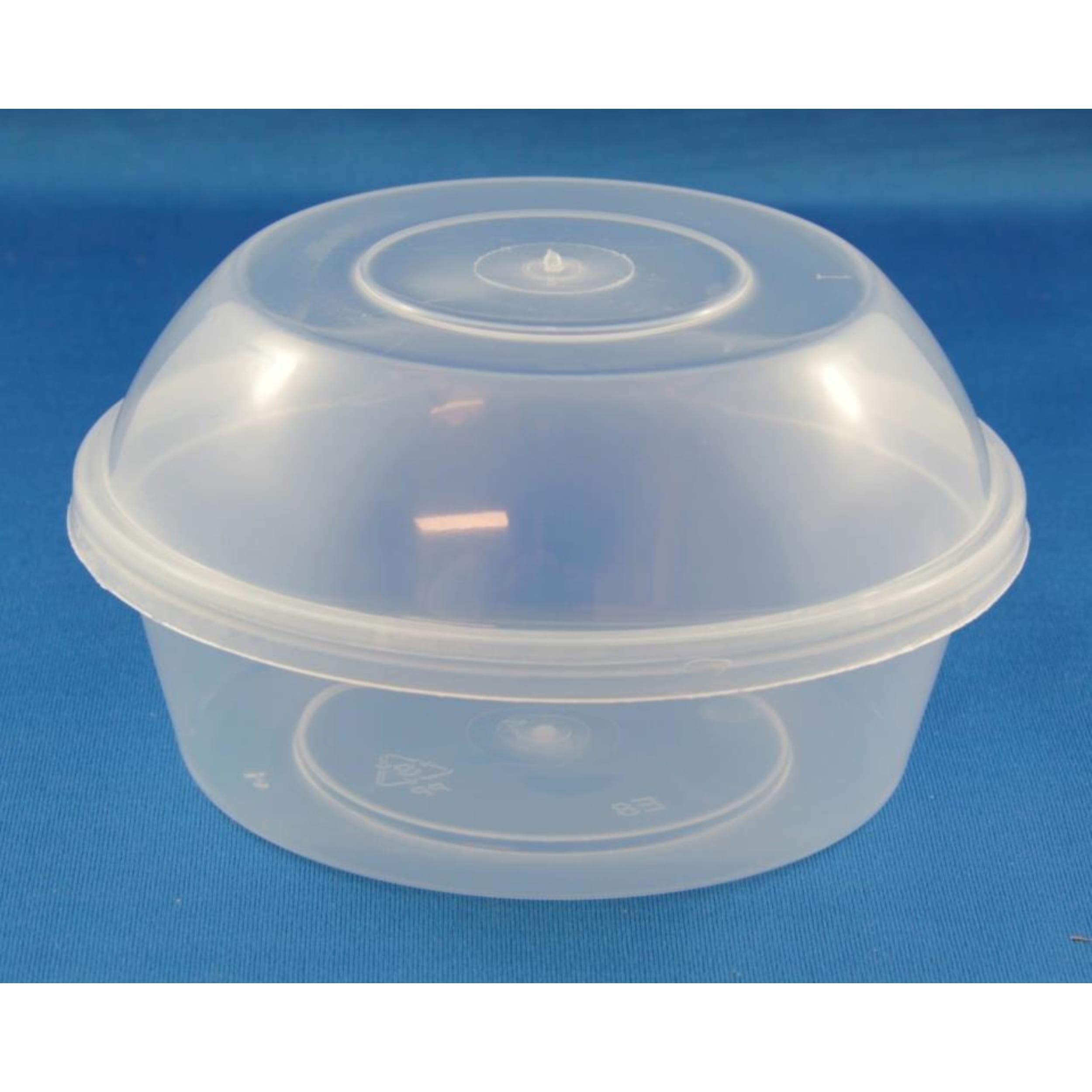 Catering Collection Lids Round Dome Plastic PP Clear