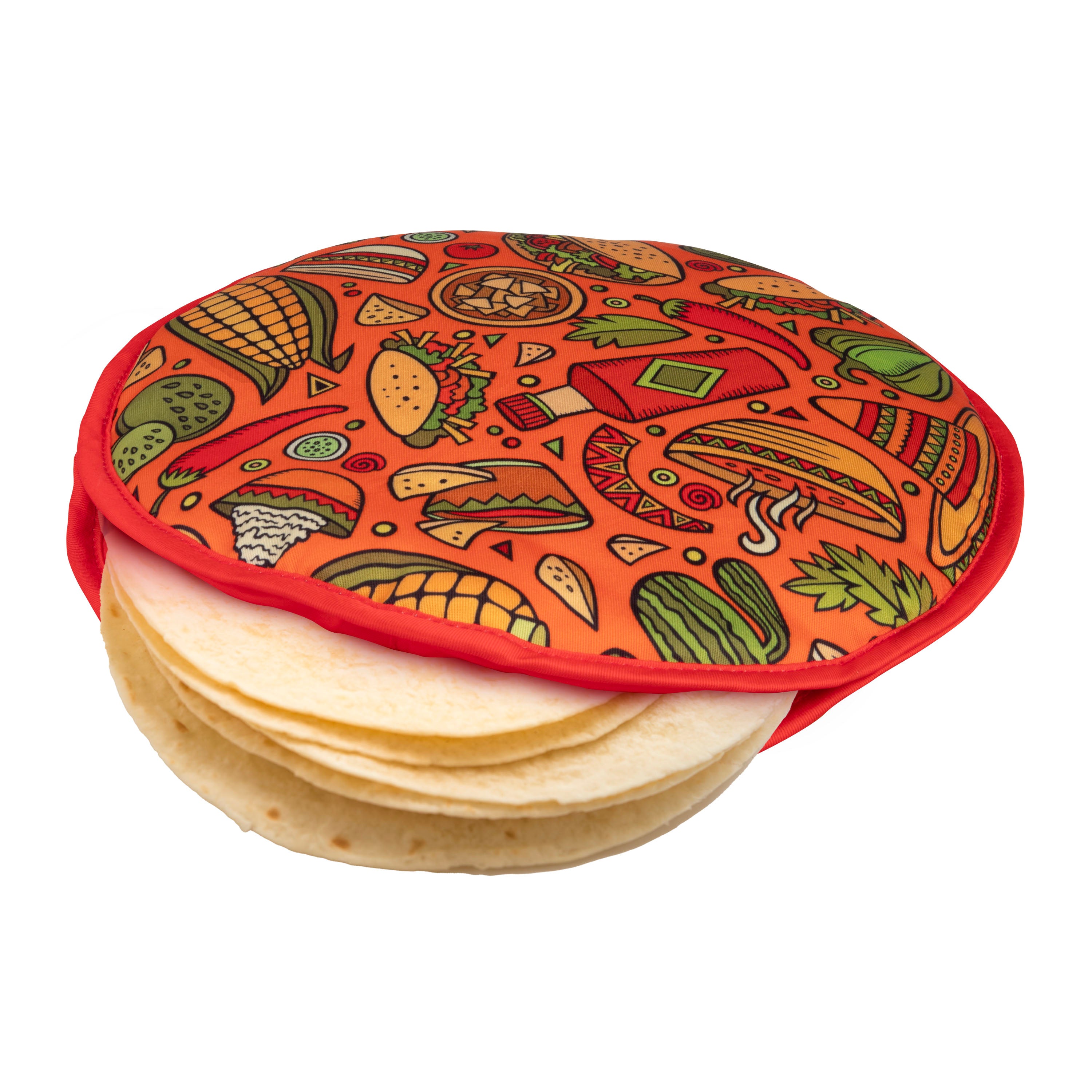 Appetito Tortilla Warmer Pouch – Fiesta
