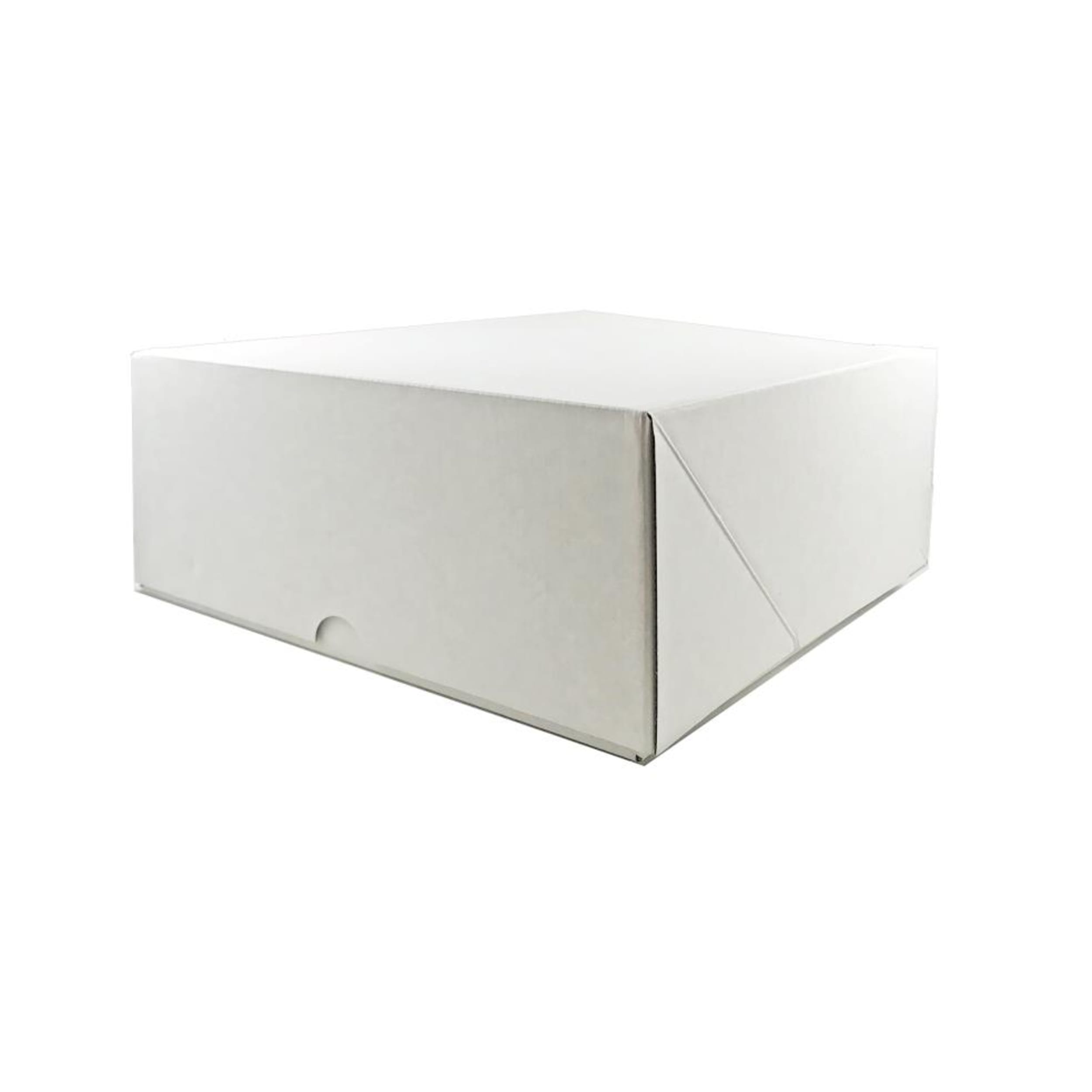 Catering Collection Cake Box White (260x260x105mm) Corrugated
