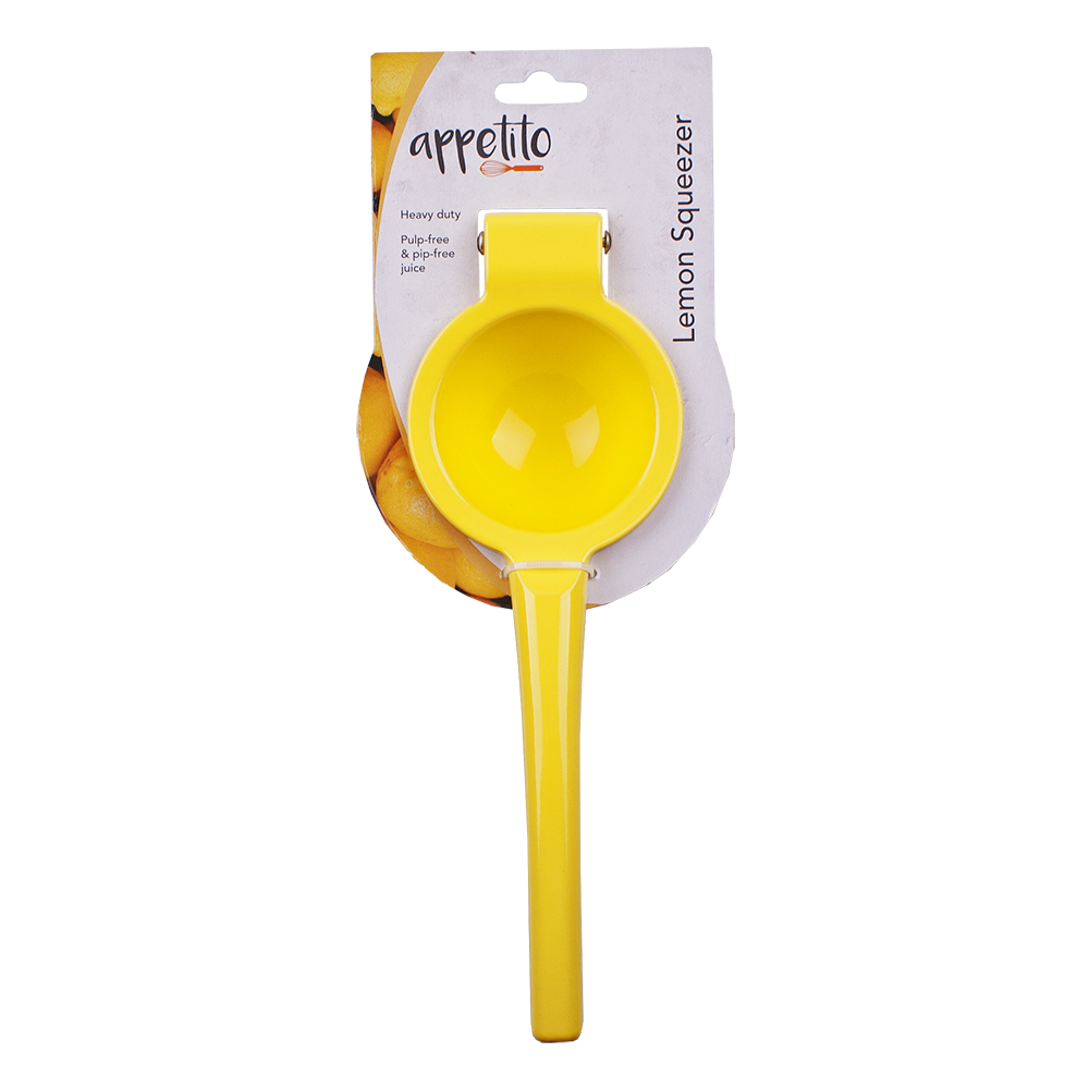 Appetito Lemon Squeezer - Yellow