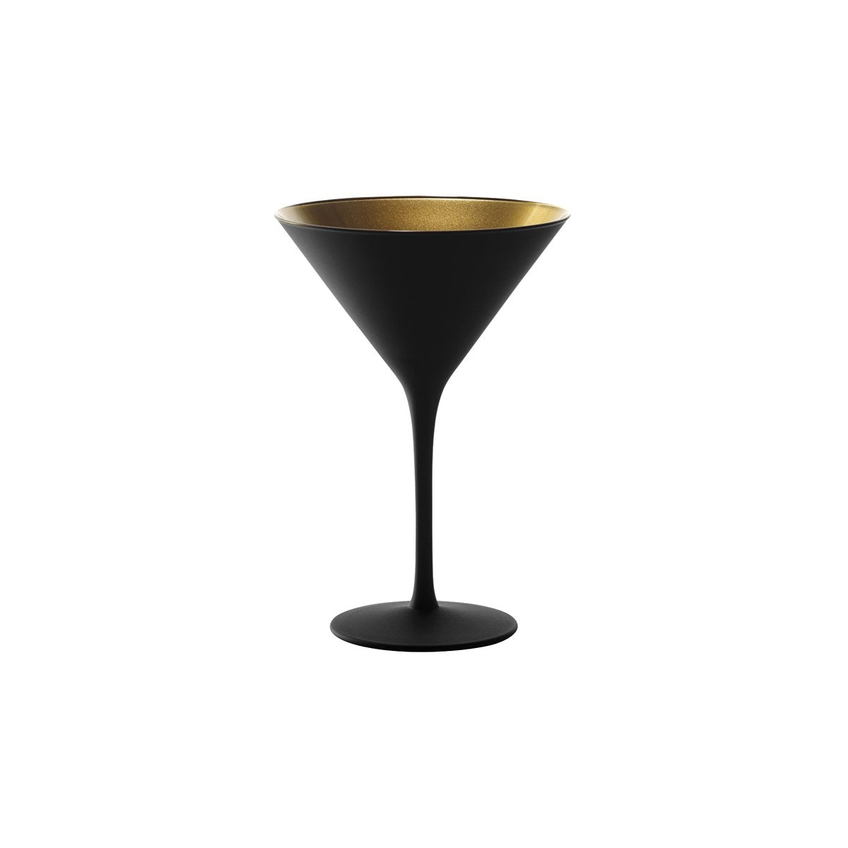 Stolzle Olympic Martini & Cocktail Gold & Matt Black 240ml
