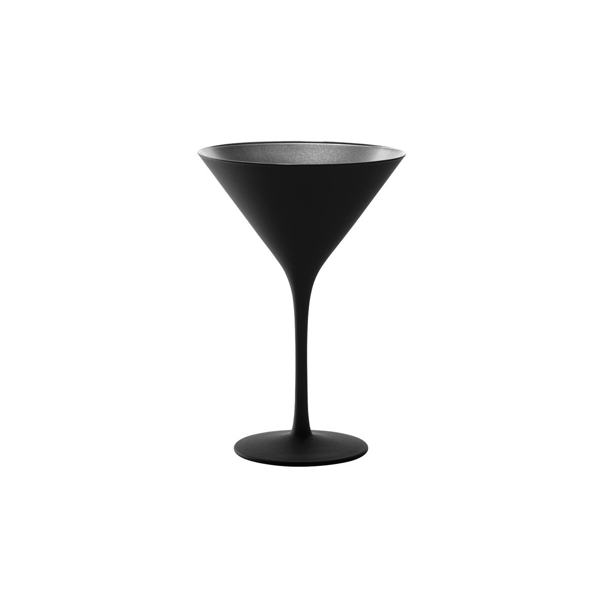 Stolzle Olympic Martini & Cocktail Silver & Matt Black 240ml