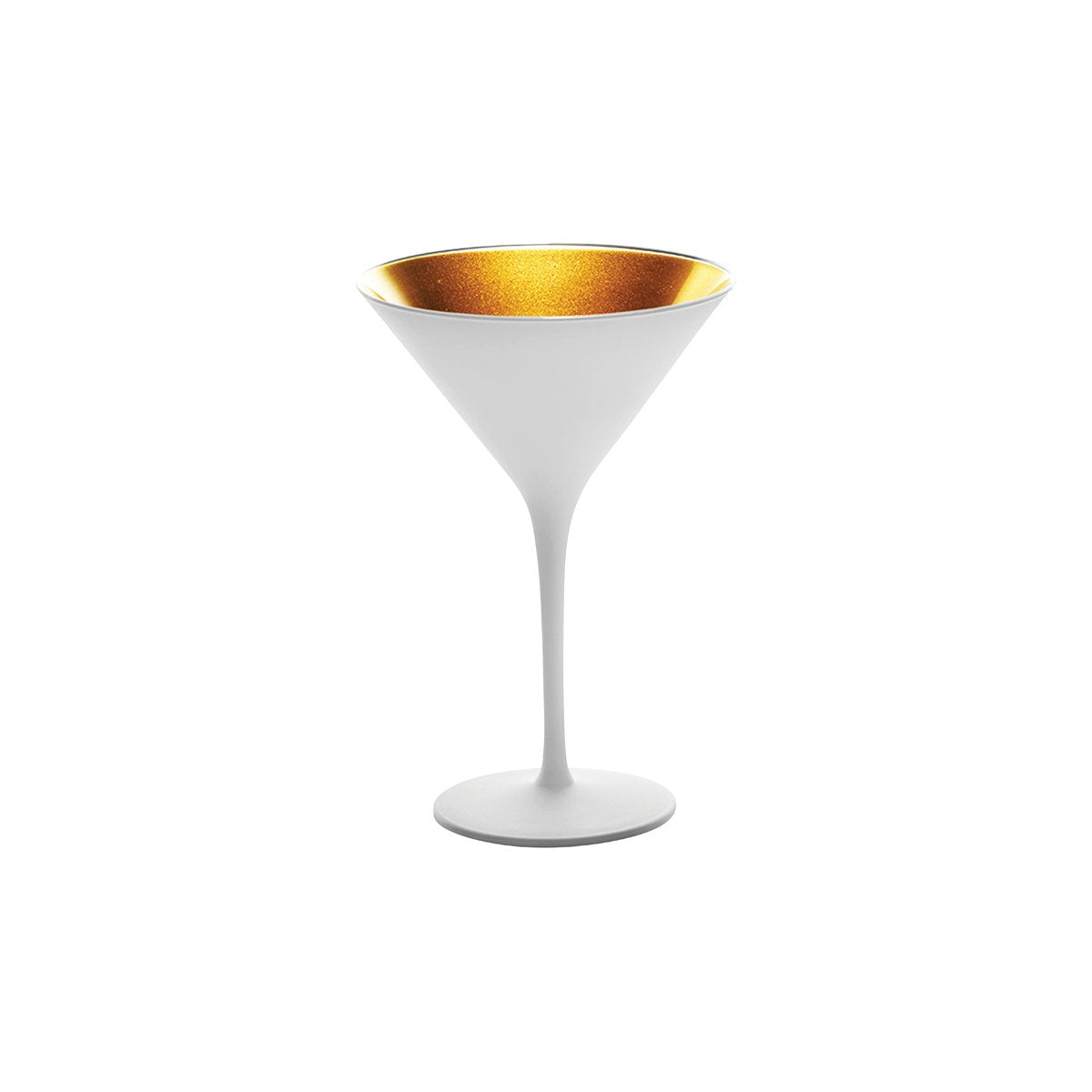 Stolzle Olympic Martini & Cocktail Gold & Matt White 240ml