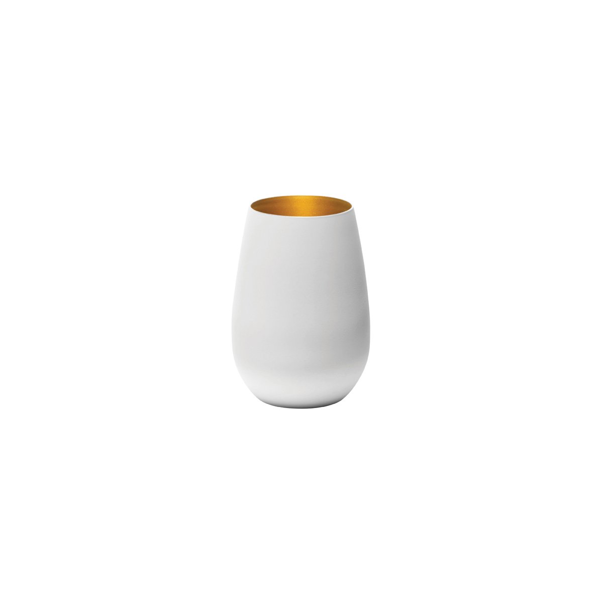 Stolzle Olympic Tumbler Gold & Matt White 465ml