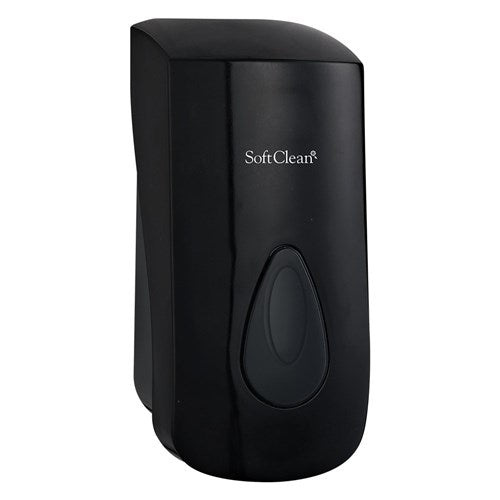 SoftClean Manual Soap Dispenser – Black (Suits Liquid Refill Pods)