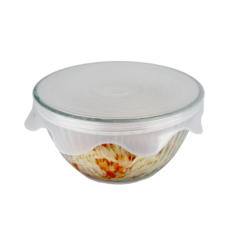 Grand Fusion Vented Silicone Microwave Food Covers – Set of 2