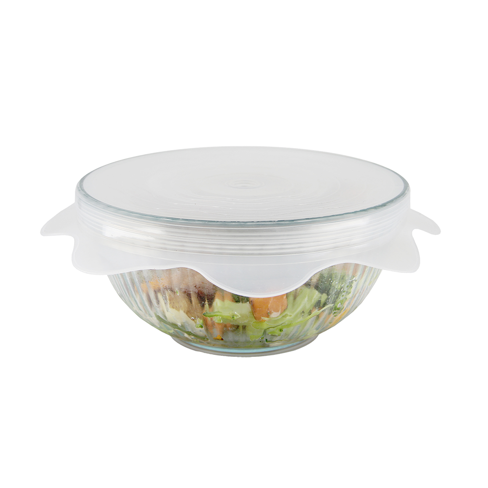 Grand Fusion Vented Silicone Microwave Food Covers – Set of 2