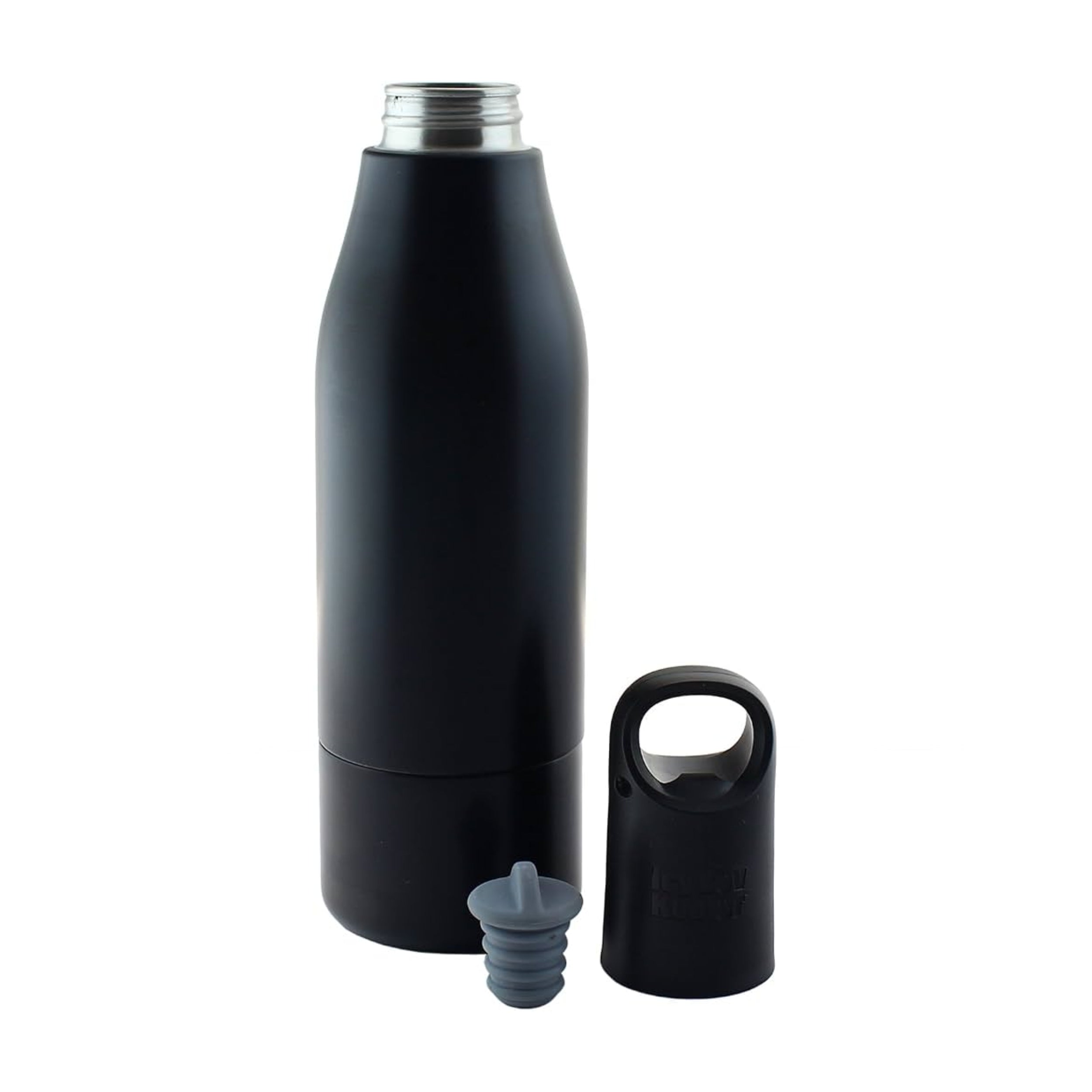Grand Fusion Liquid Fusion Icy Bev Bottle Insulator Black