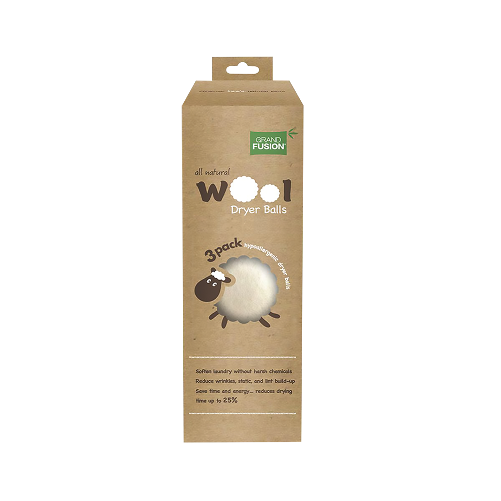 Grand Fusion Wool Dryer Balls – 3 Pack