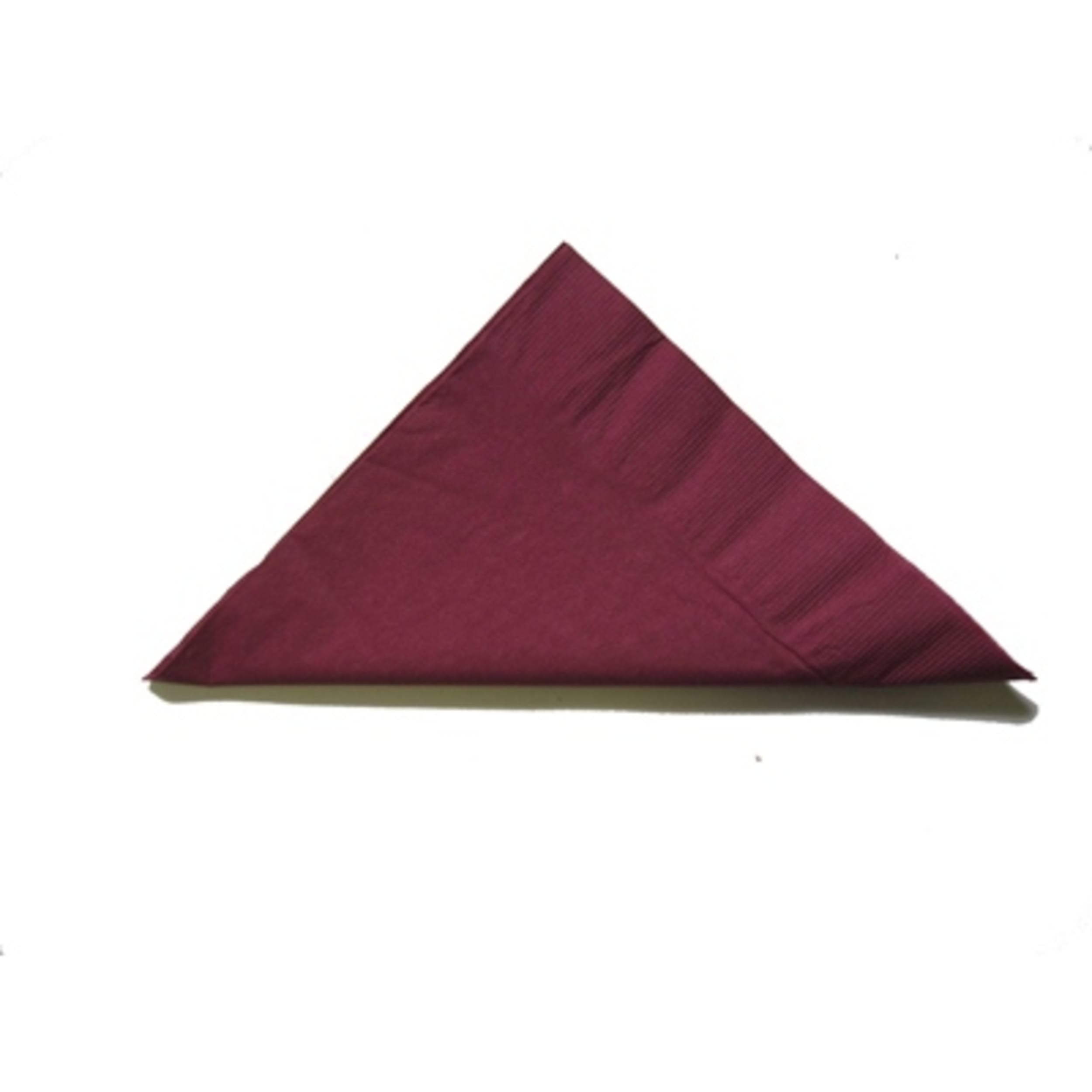 Catering Collection Burgundy 2ply Lunch Napkin (100 Pack)