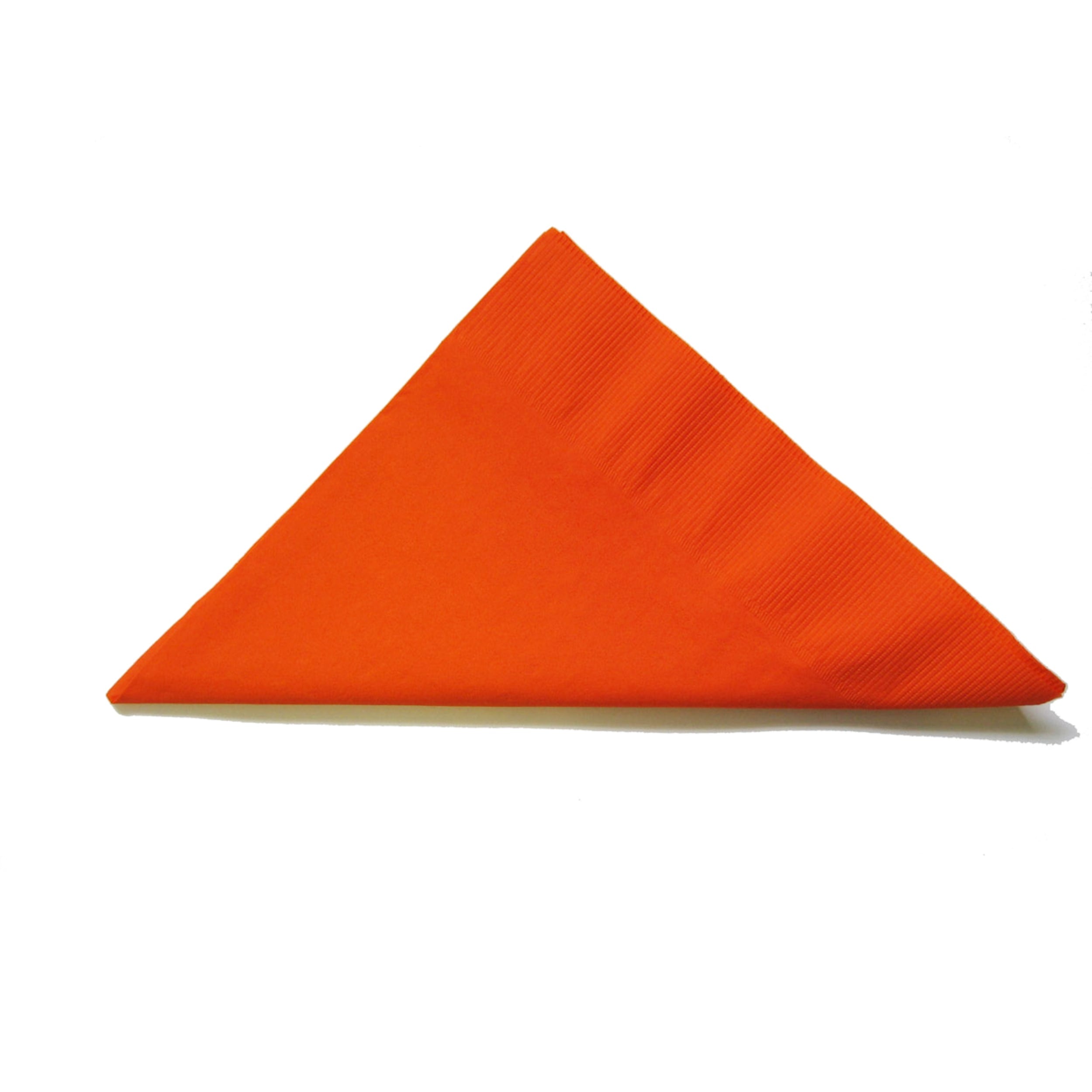 Catering Collection Orange 2ply Lunch Napkin (100 Pack)