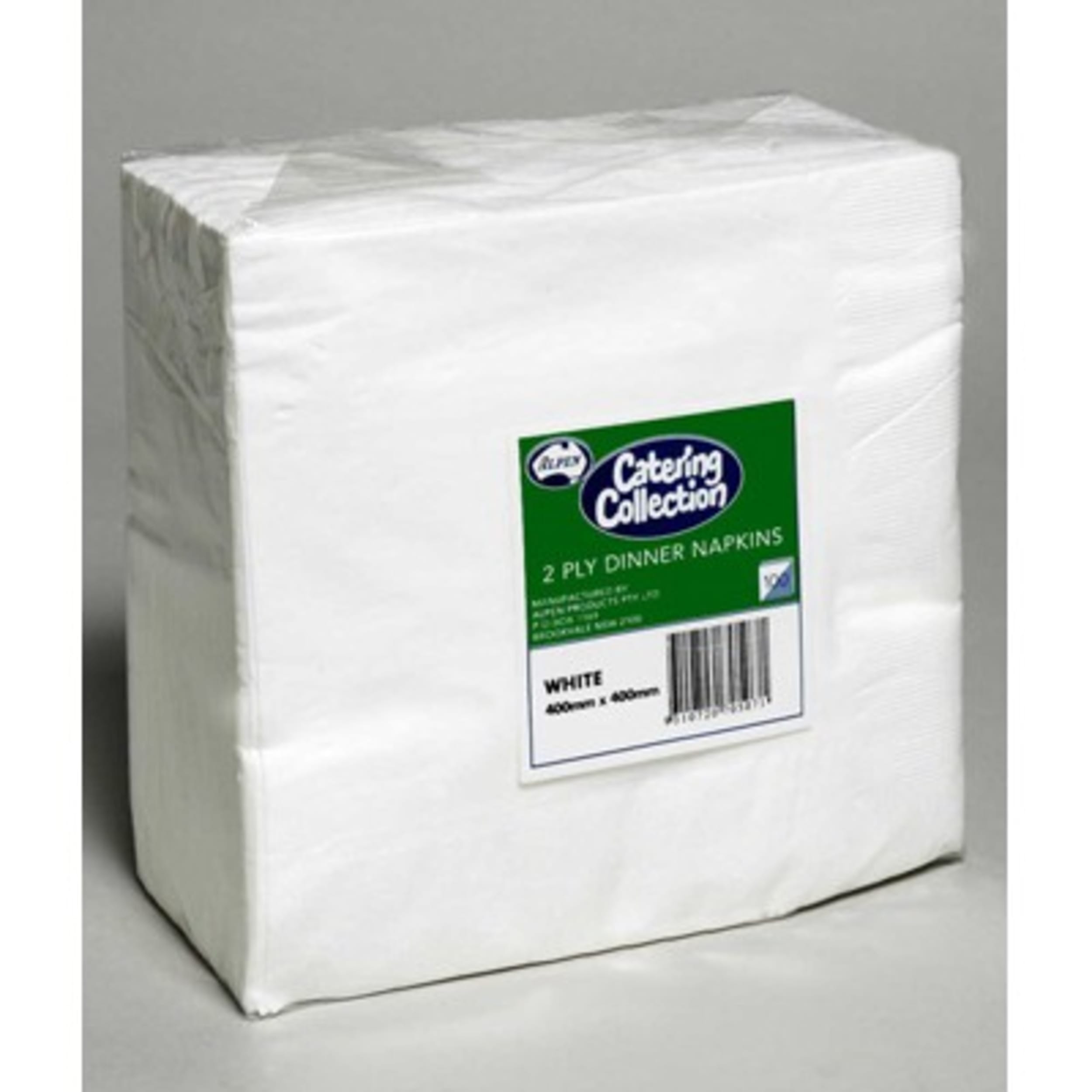 Catering Collection White 2ply Dinner Napkin (100 Pack)