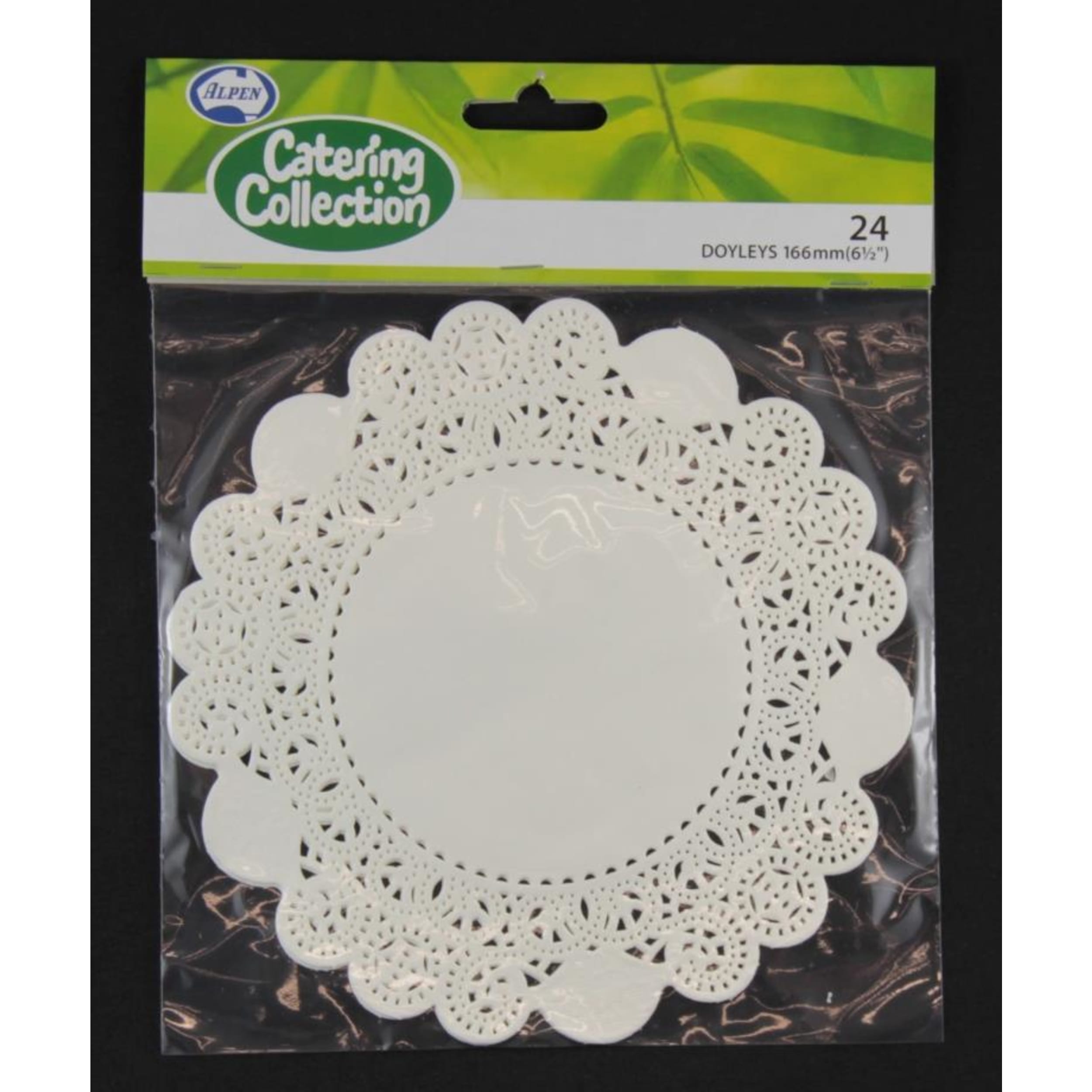 Catering Collection White 166mm Round Doyley (24 Pack)