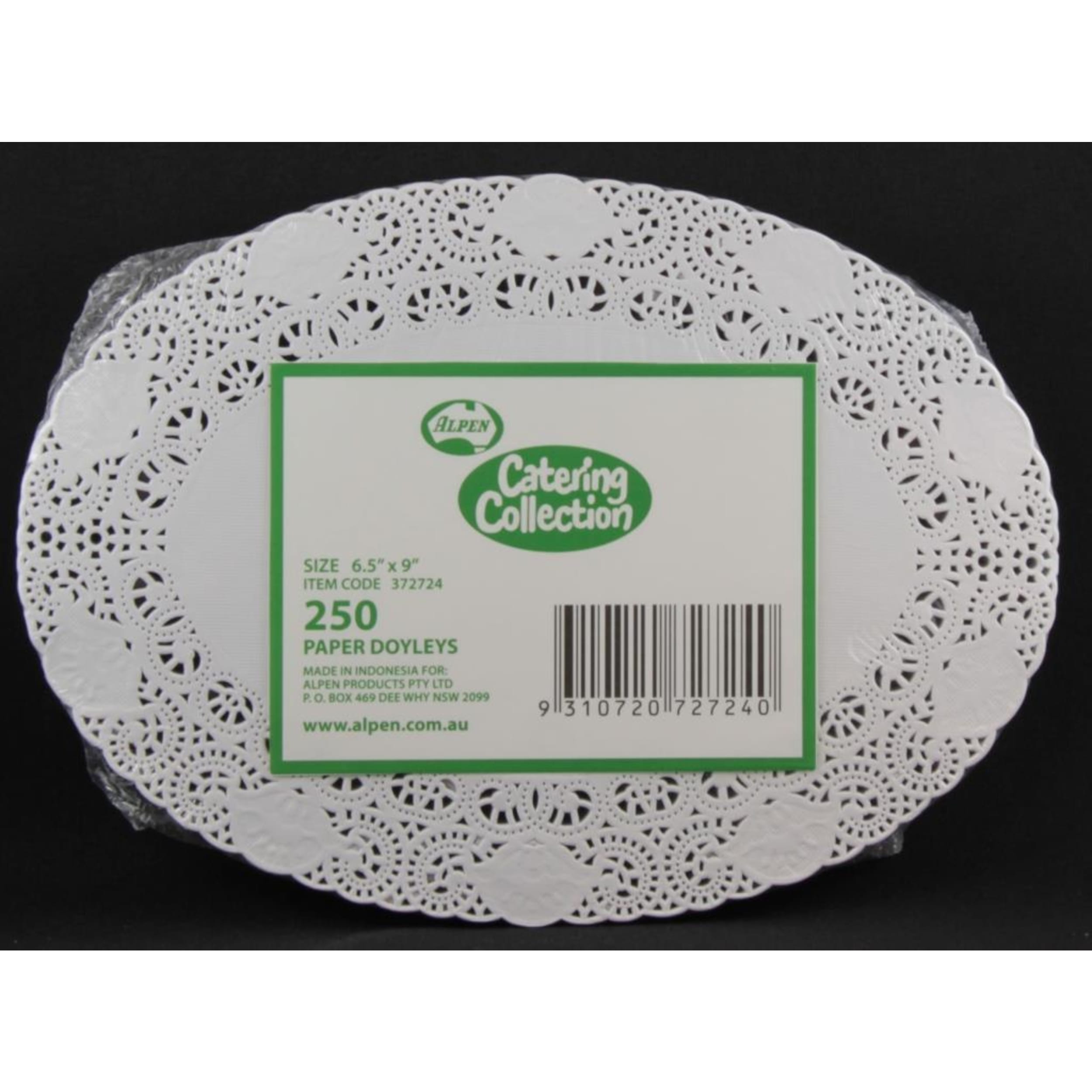 Catering Collection Oval #1 x (165mm x 228mm) Doyleys (250 Pack)