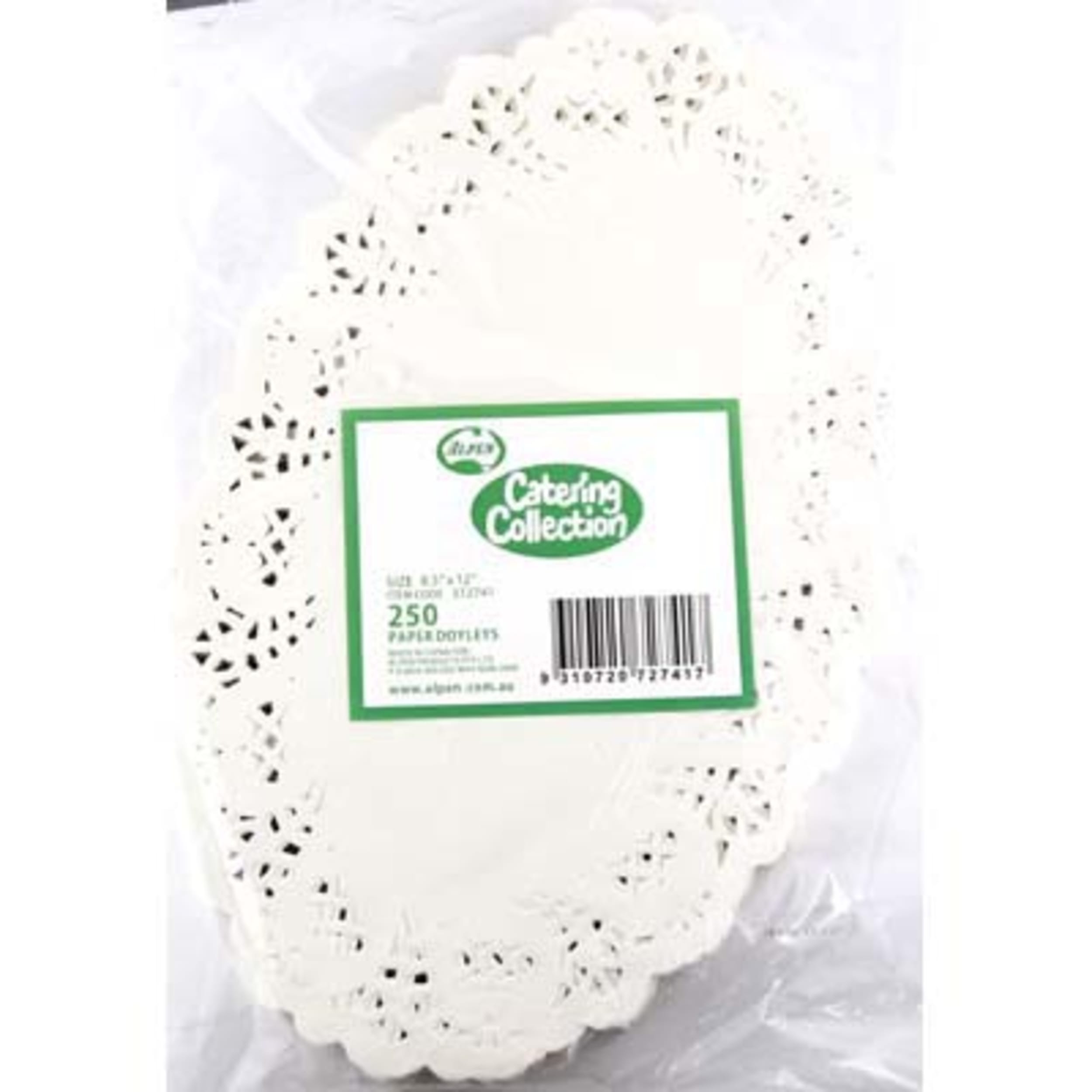 Catering Collection Oval #3 x (216mm x 305mm) Doyleys (250 Pack)
