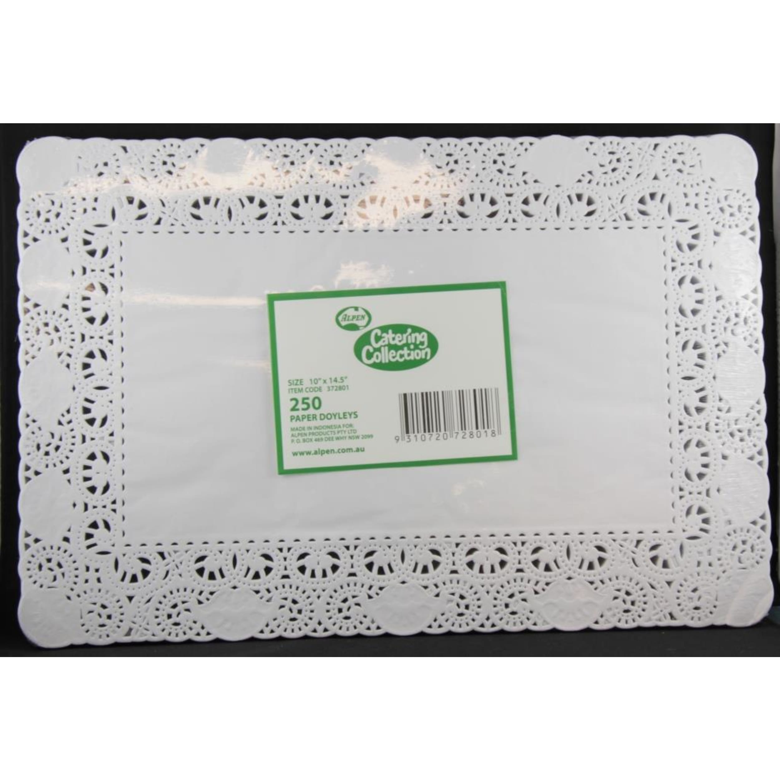 Catering Collection Rectangle x (254mm x 368mm) Doyleys (250 Pack)