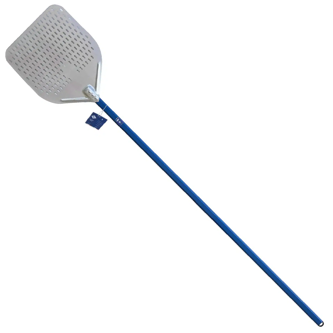 KH Amore Pizza Paddle Square Perforated 33 x 33cm - 150cm Handle