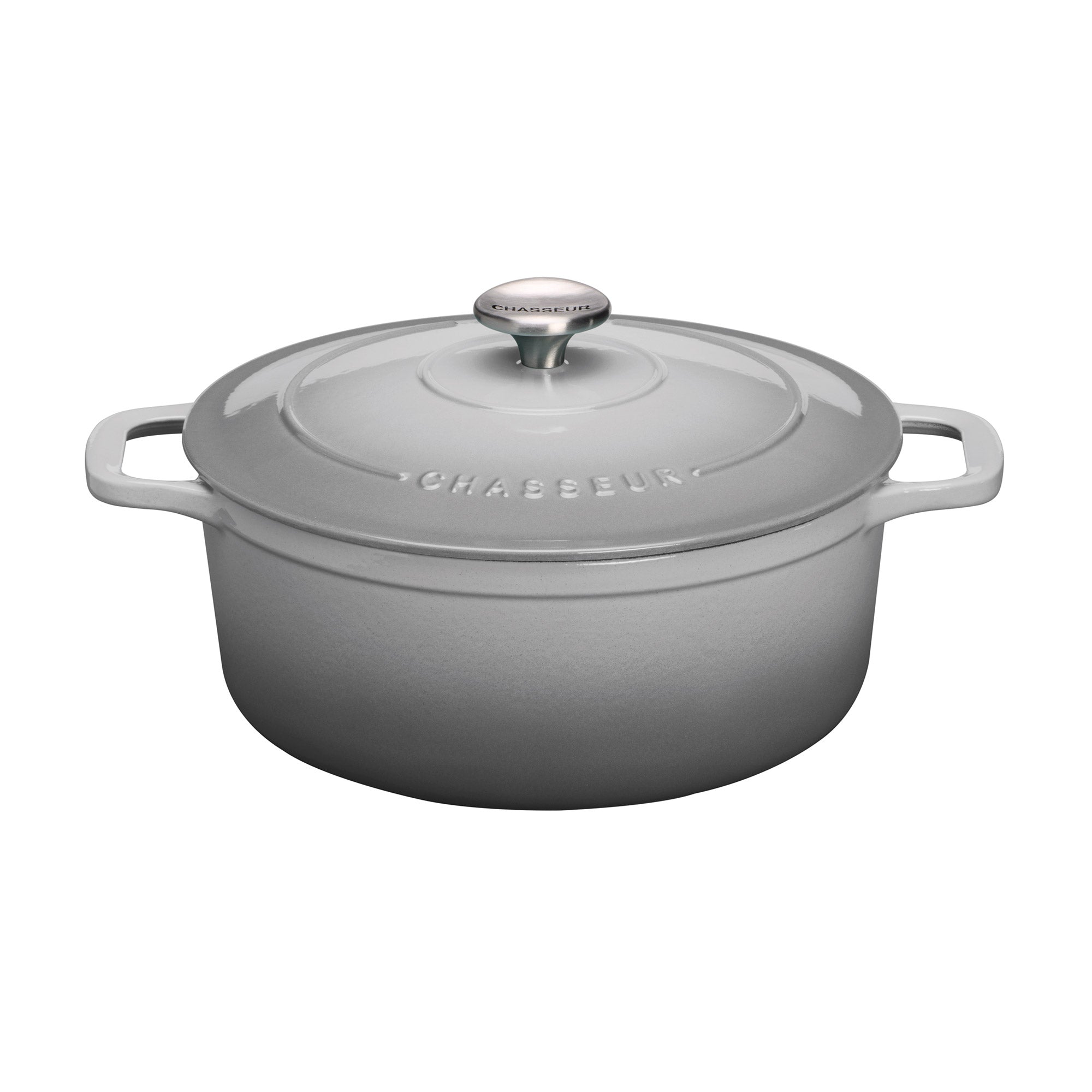 Chasseur Round French Oven - Celestial Grey