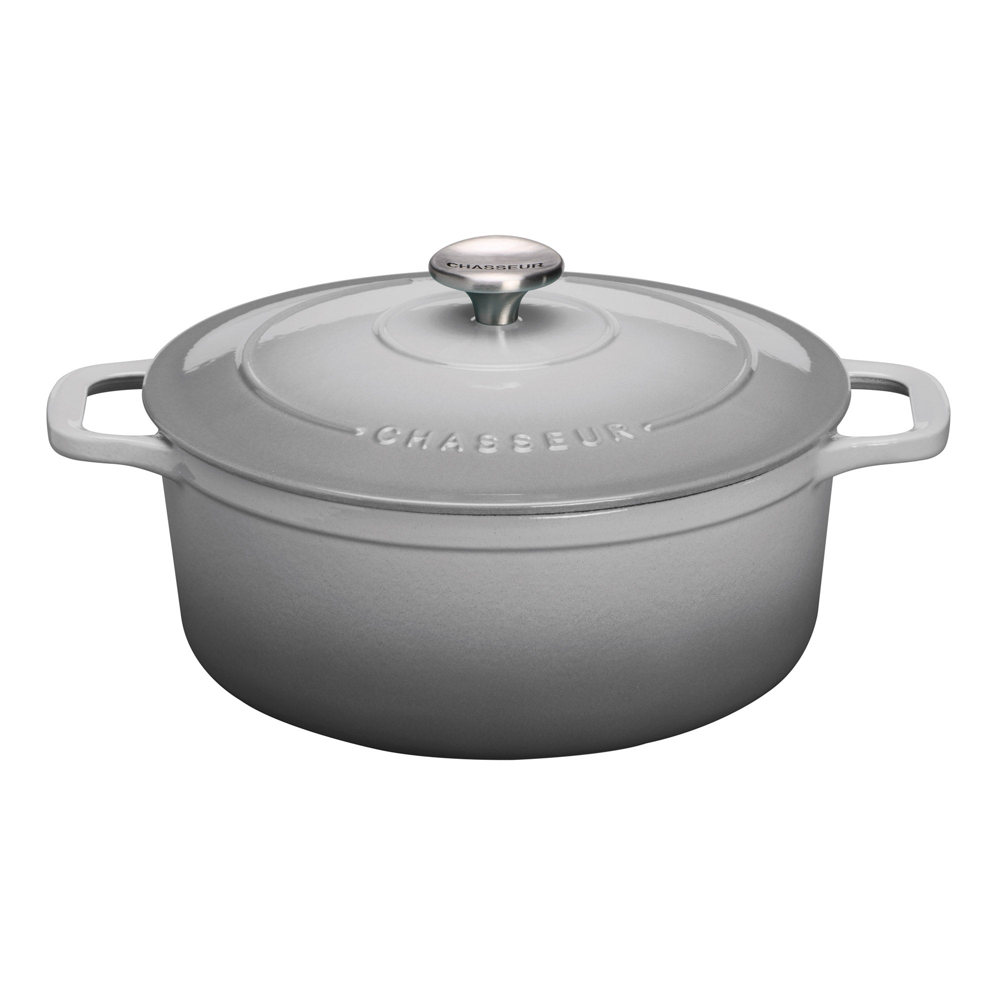 Chasseur Round French Oven - Celestial Grey