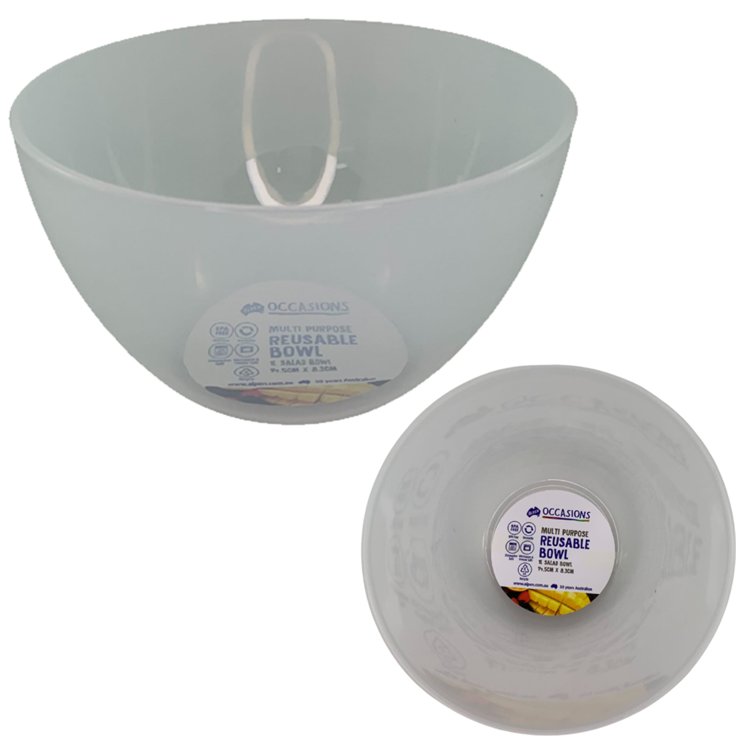 Catering Collection Deep Bowl PP 14.5x8.3cm 1 Litre Transparent Small