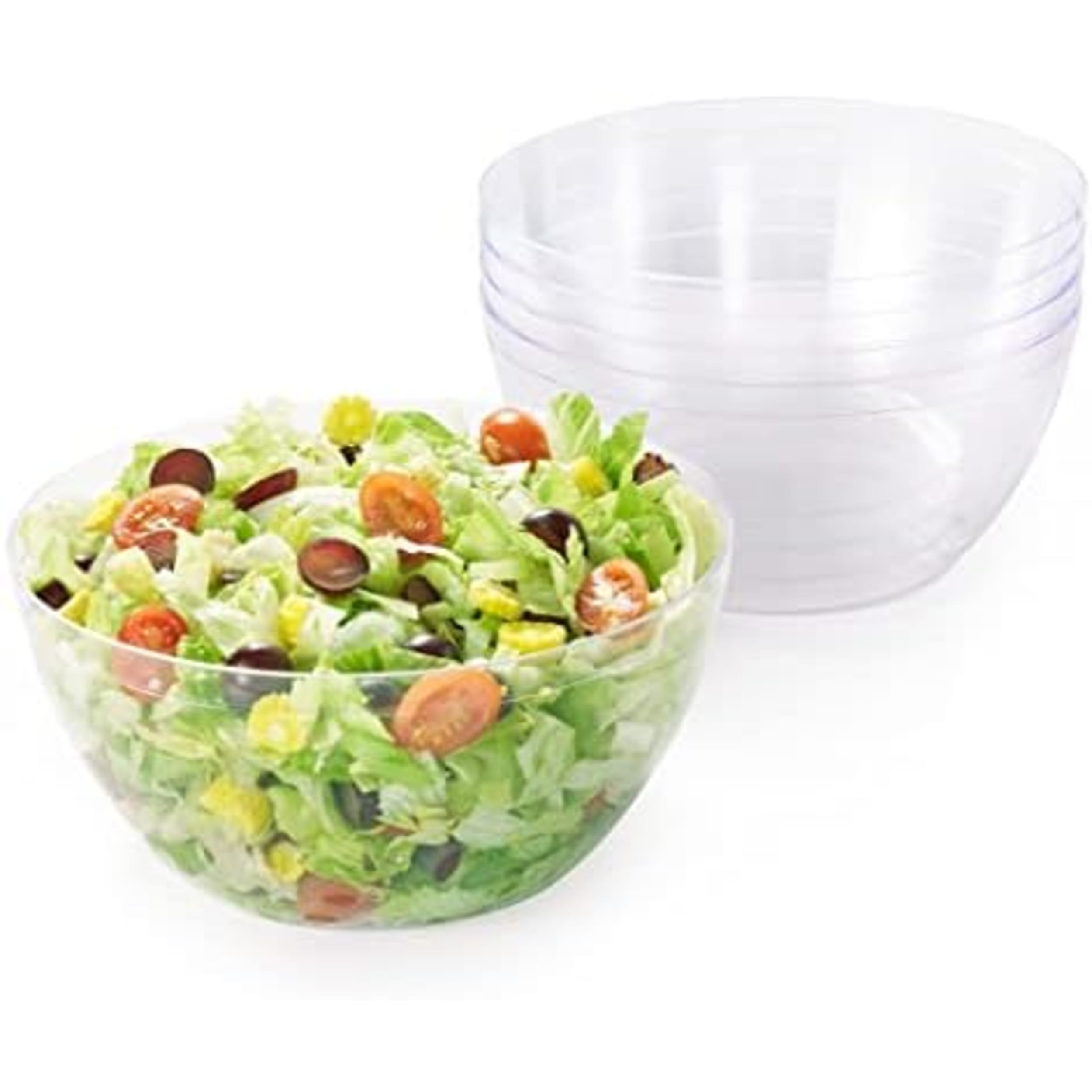 Catering Collection Reusable 4L Bowl 25.2x11.8cm Clear