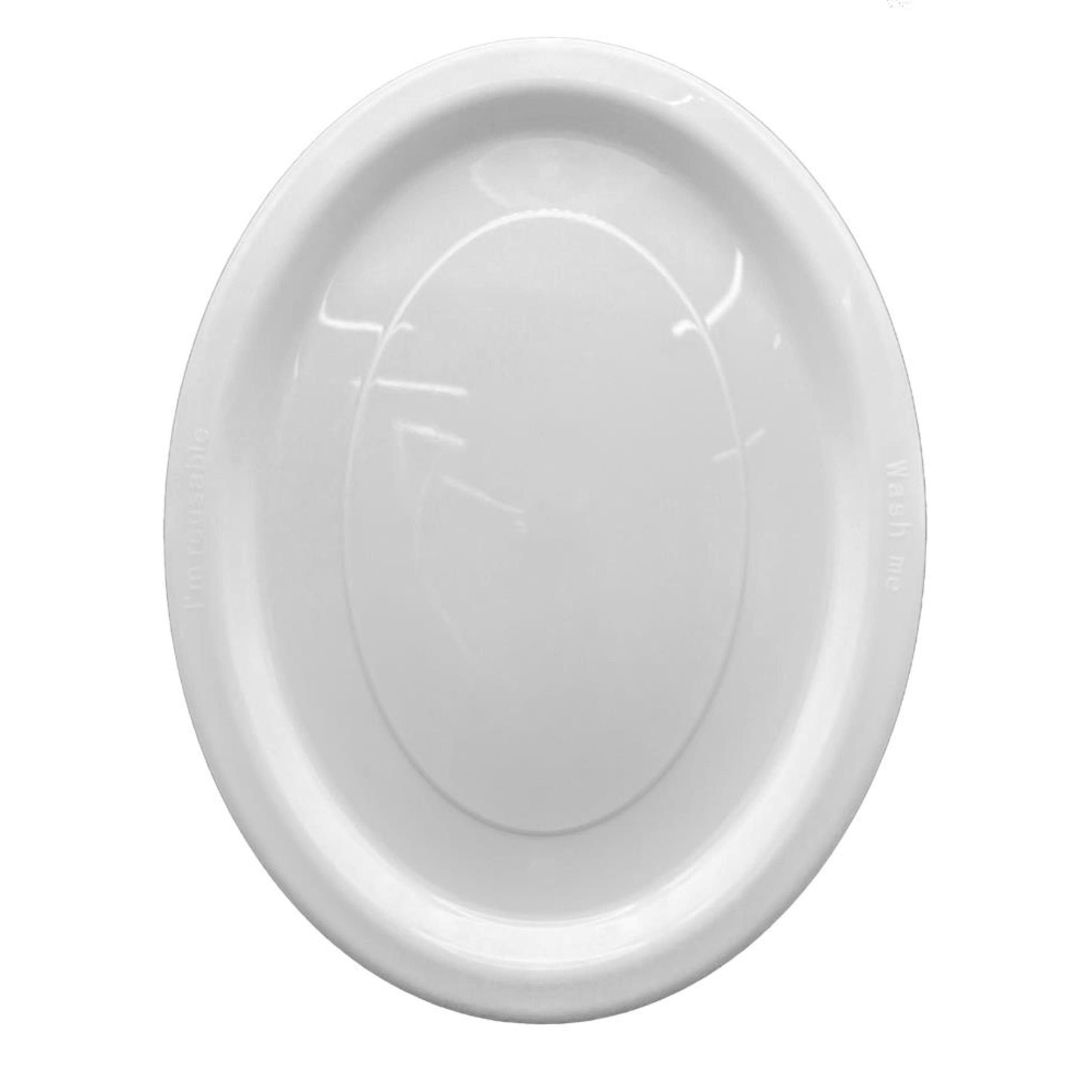 Occasions Oval Plate White 315x245mm (8 Pack)