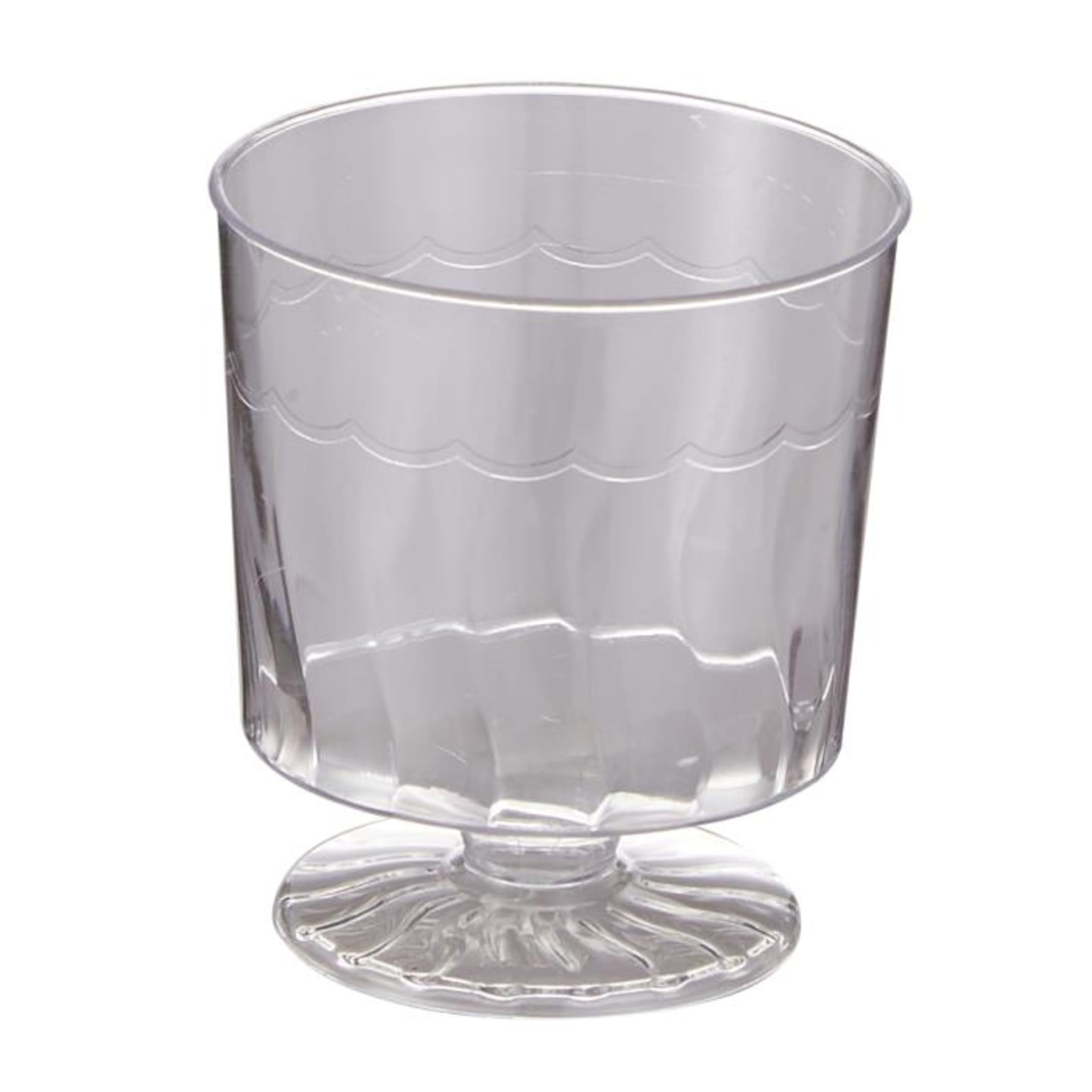 Occasions Clear Plastic Wine Tasting Glass 45ml (30 Pack)