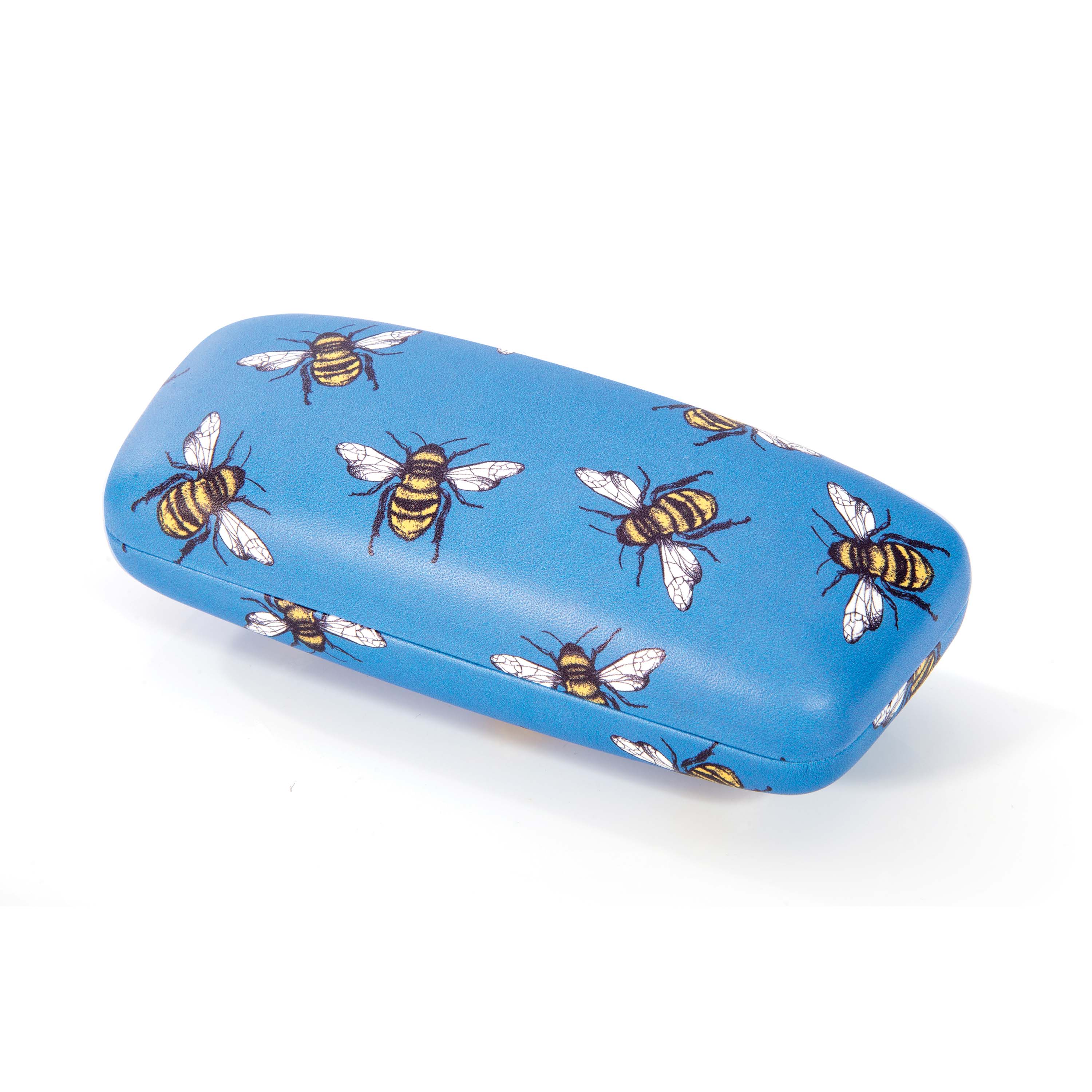 Glasses Case - Blue Bees 16x6x5.3cm
