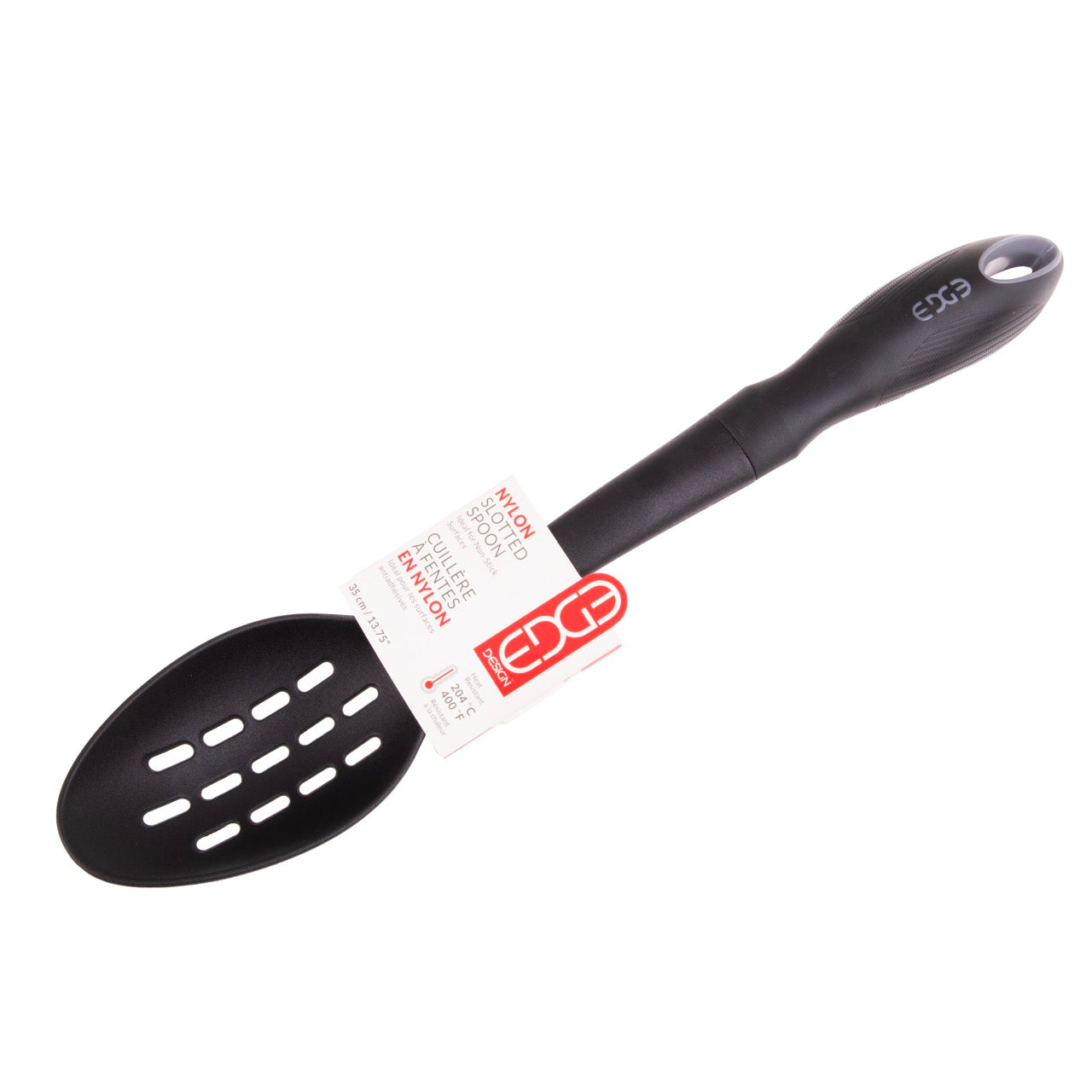 Edge Design Nylon Slotted Spoon