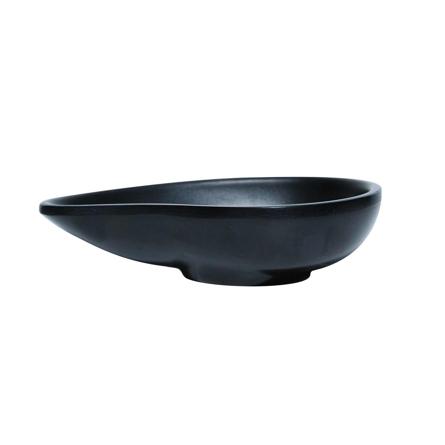 COUCOU Teardrop Sauce Dish 100x60mm - Matte Black