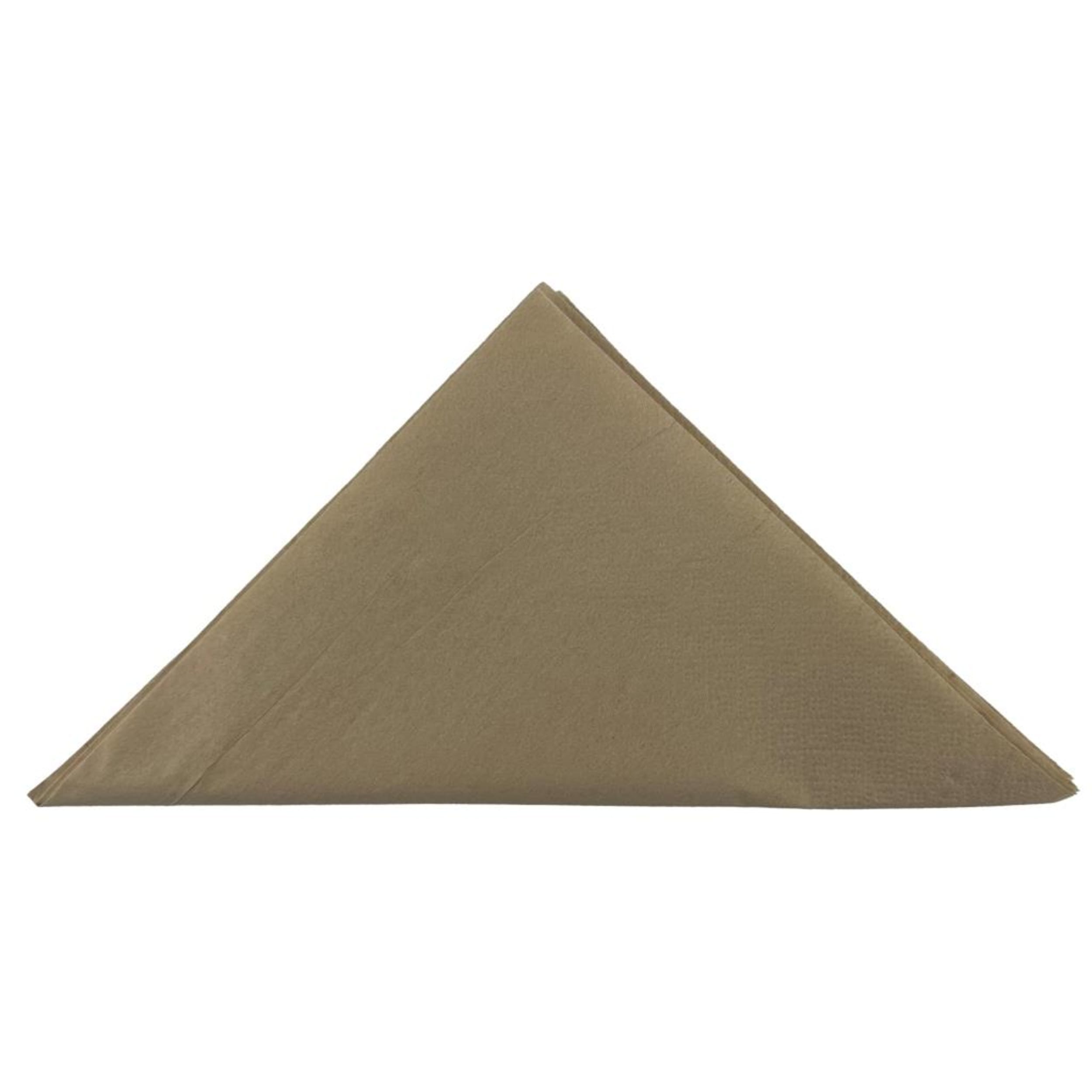 TableWow! Kraft Lunch Napkin 33x33cm 2ply (50 Pack)