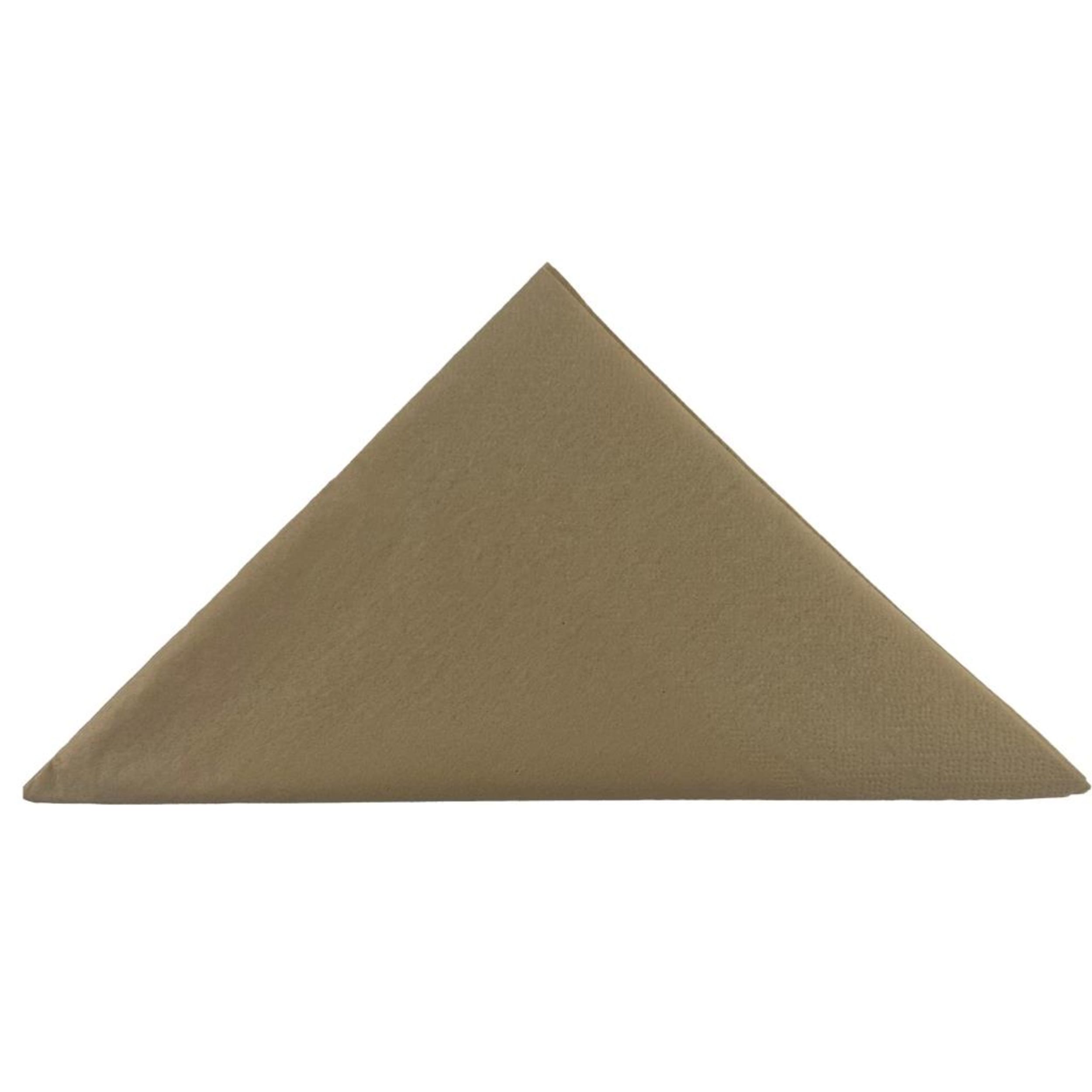 TableWow! Kraft Dinner Napkin 40x40cm 2ply (50 Pack)