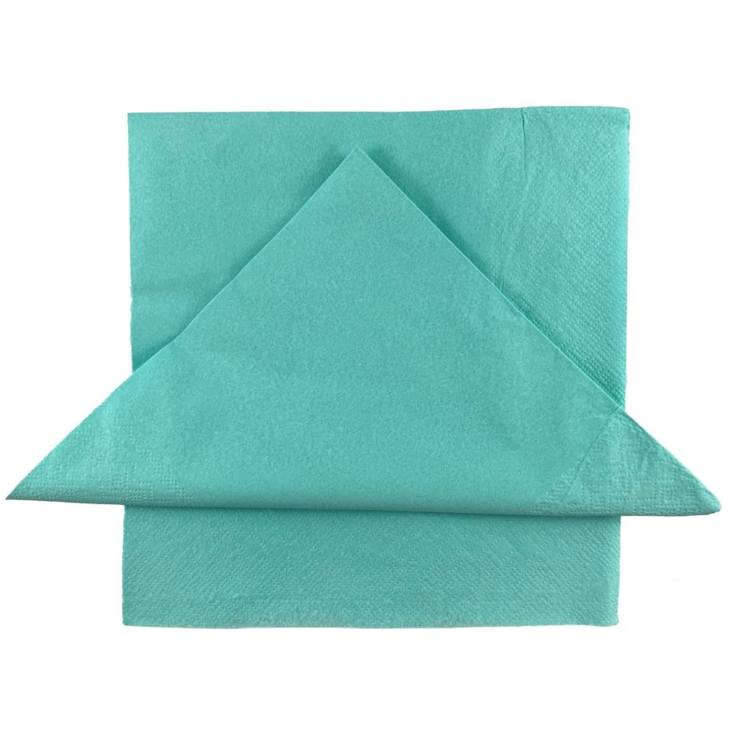 TableWow! Mint Dinner Napkin 40x40cm 2ply (50 Pack)