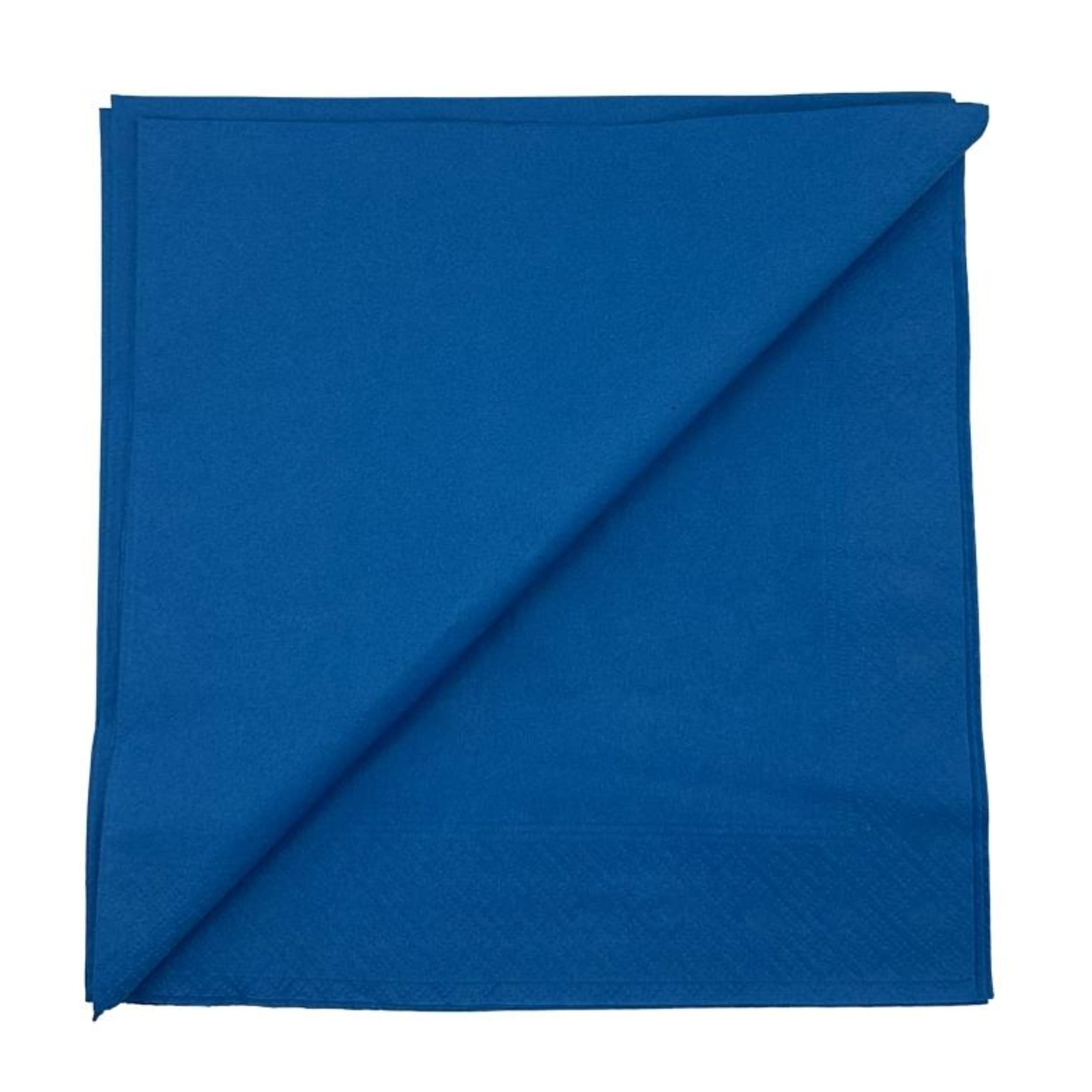 TableWow! Royal Blue Dinner Napkin 40x40cm 2ply (50 Pack)