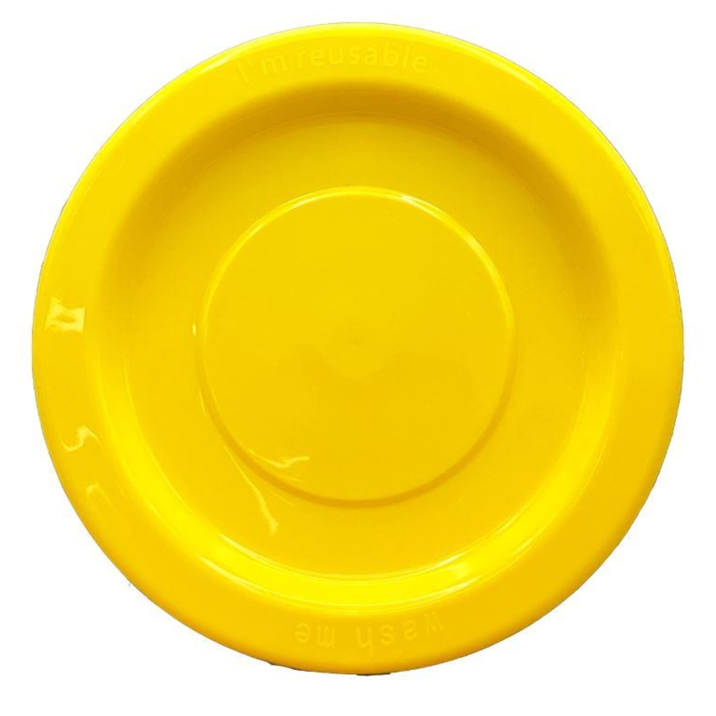 Occasions Yellow Lunch Plate (20 Pack)