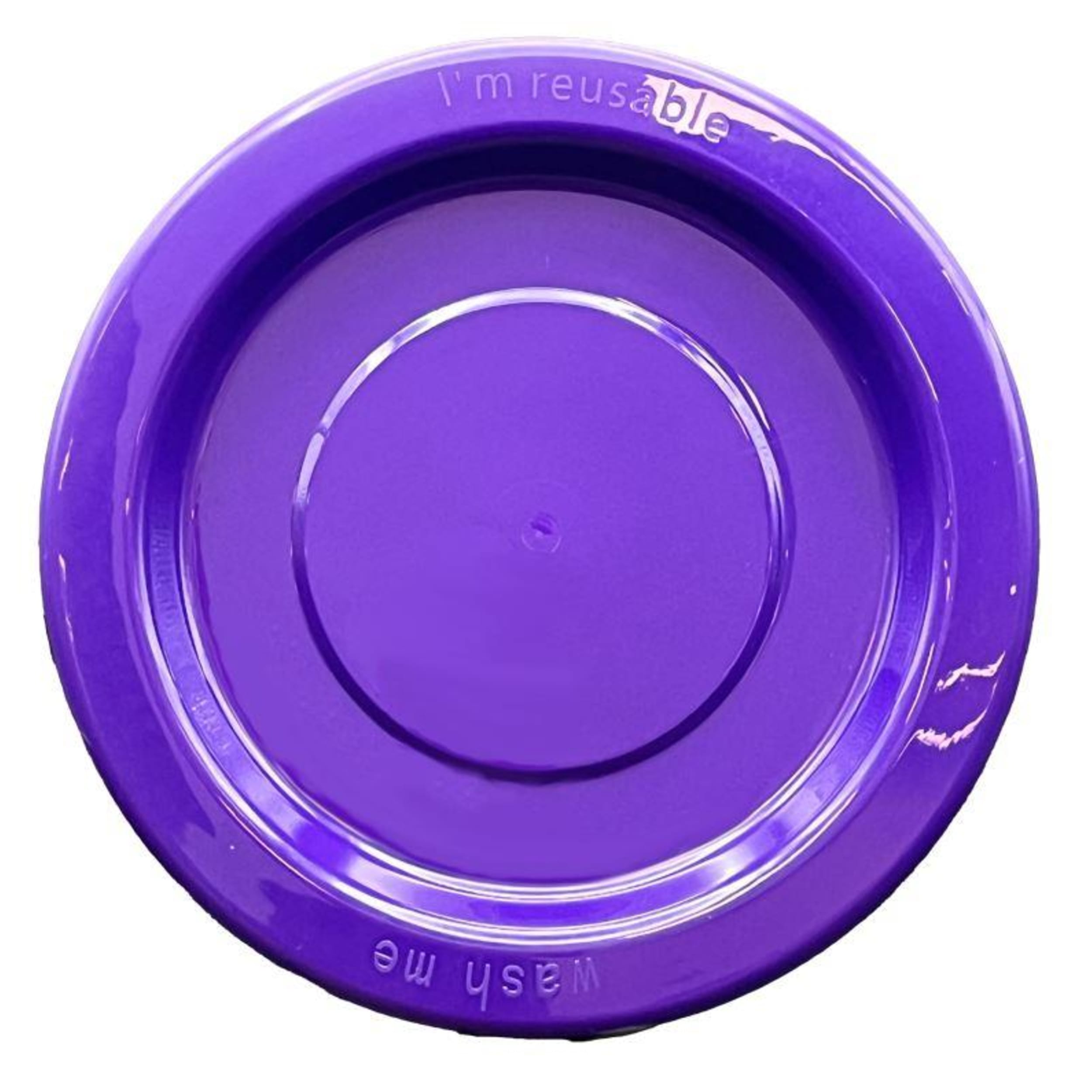 Occasions Purple Lunch Plate (20 Pack)