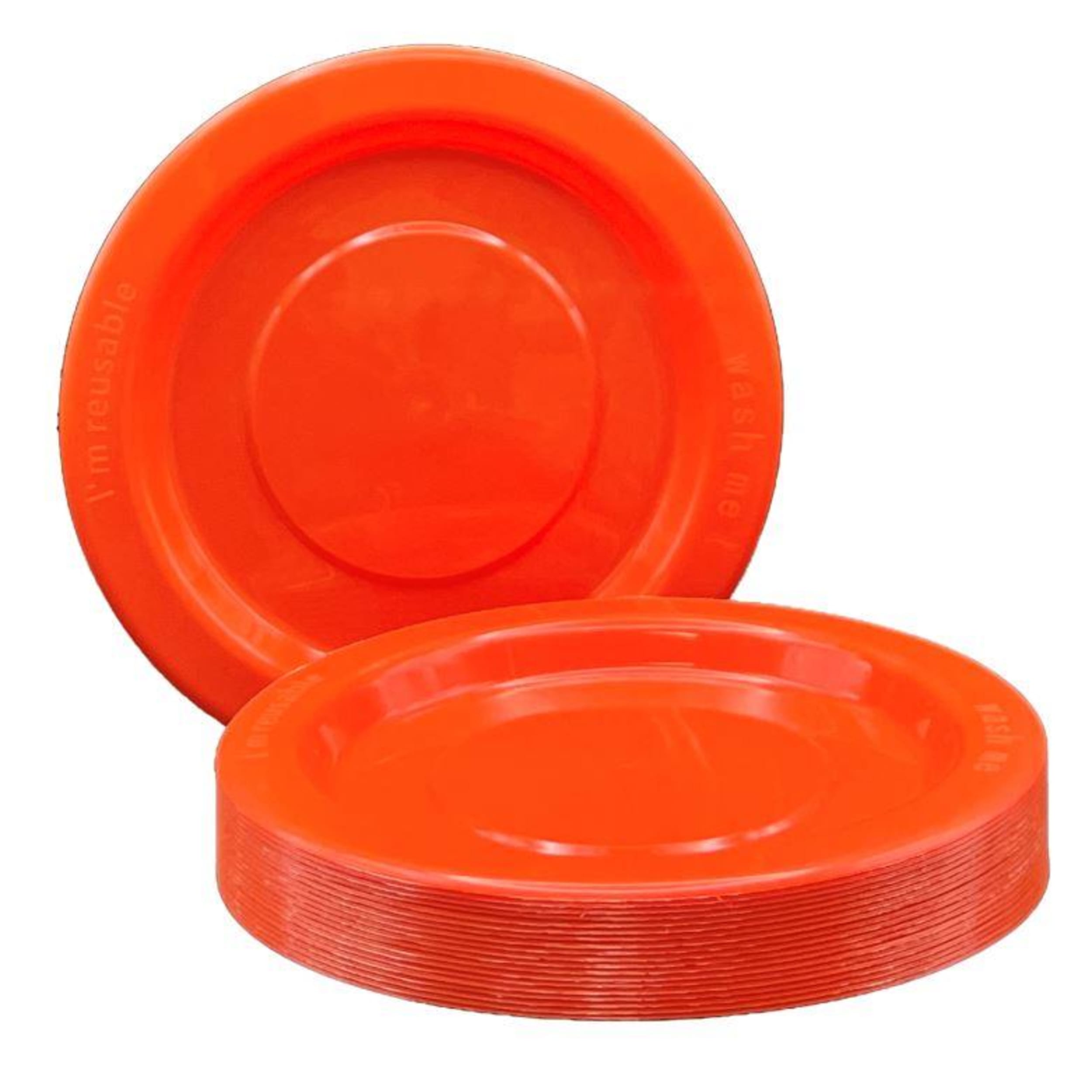 Occasions Orange Lunch Plate (20 Pack)