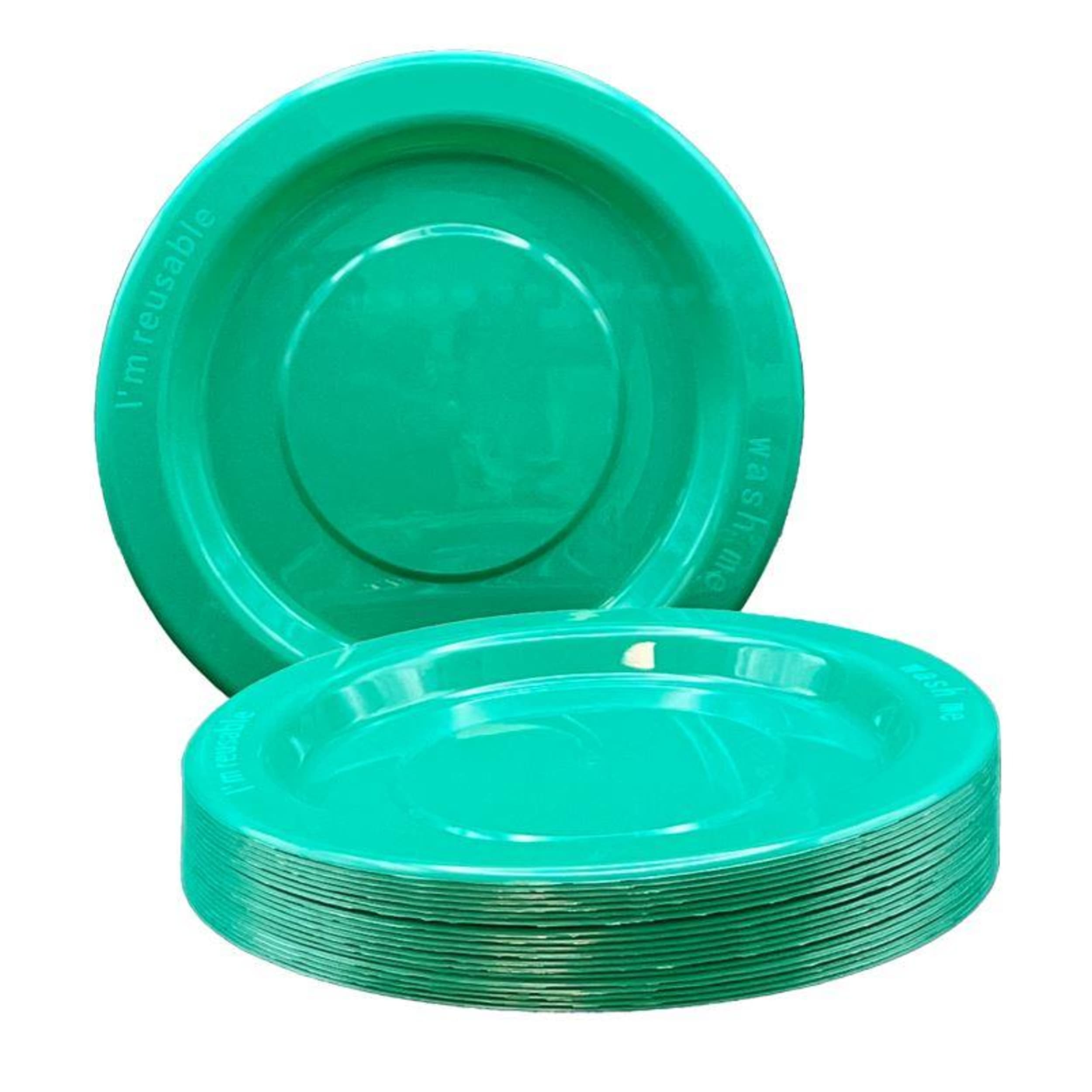 Occasions Green Lunch Plate (20 Pack)