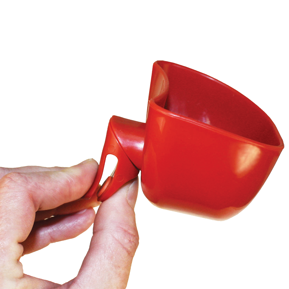 Jokari Clip-On Dip Holder – Red