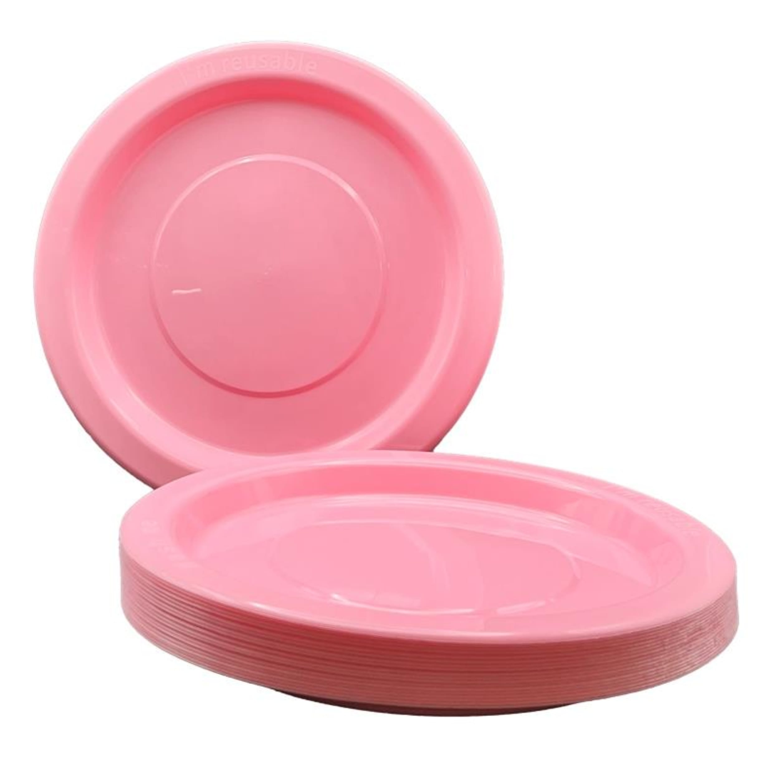 Occasions Light Pink Dinner Plate (20 Pack)