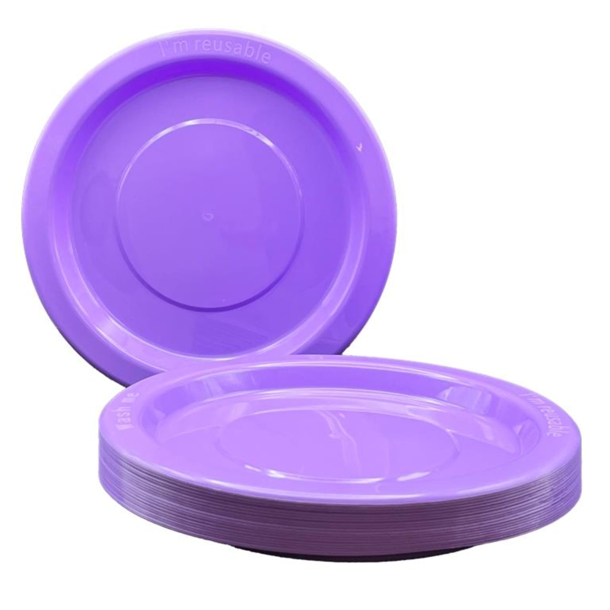 Occasions Lavender Dinner Plate (20 Pack)