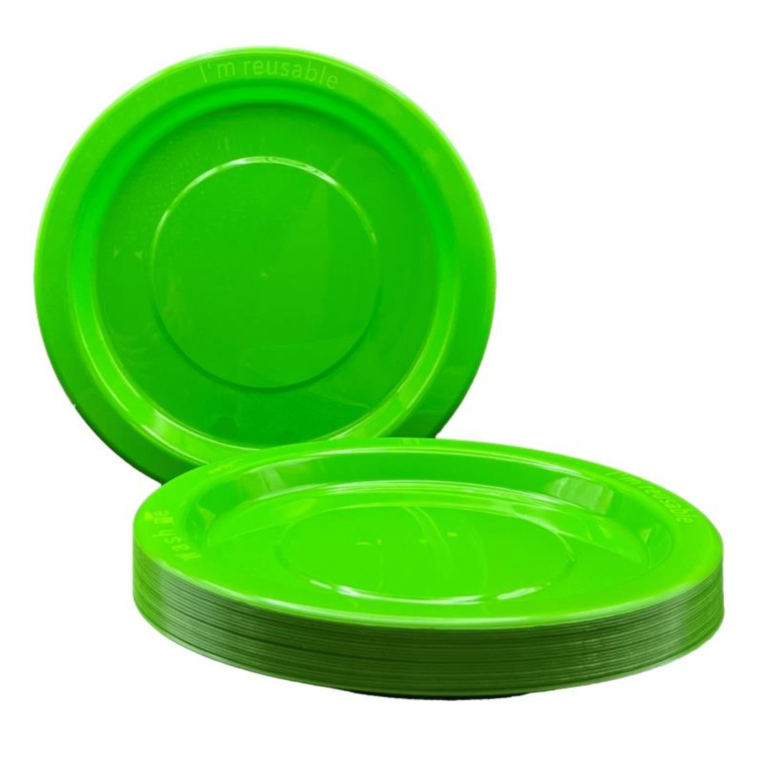 Occasions Lime Dinner Plate (20 Pack)