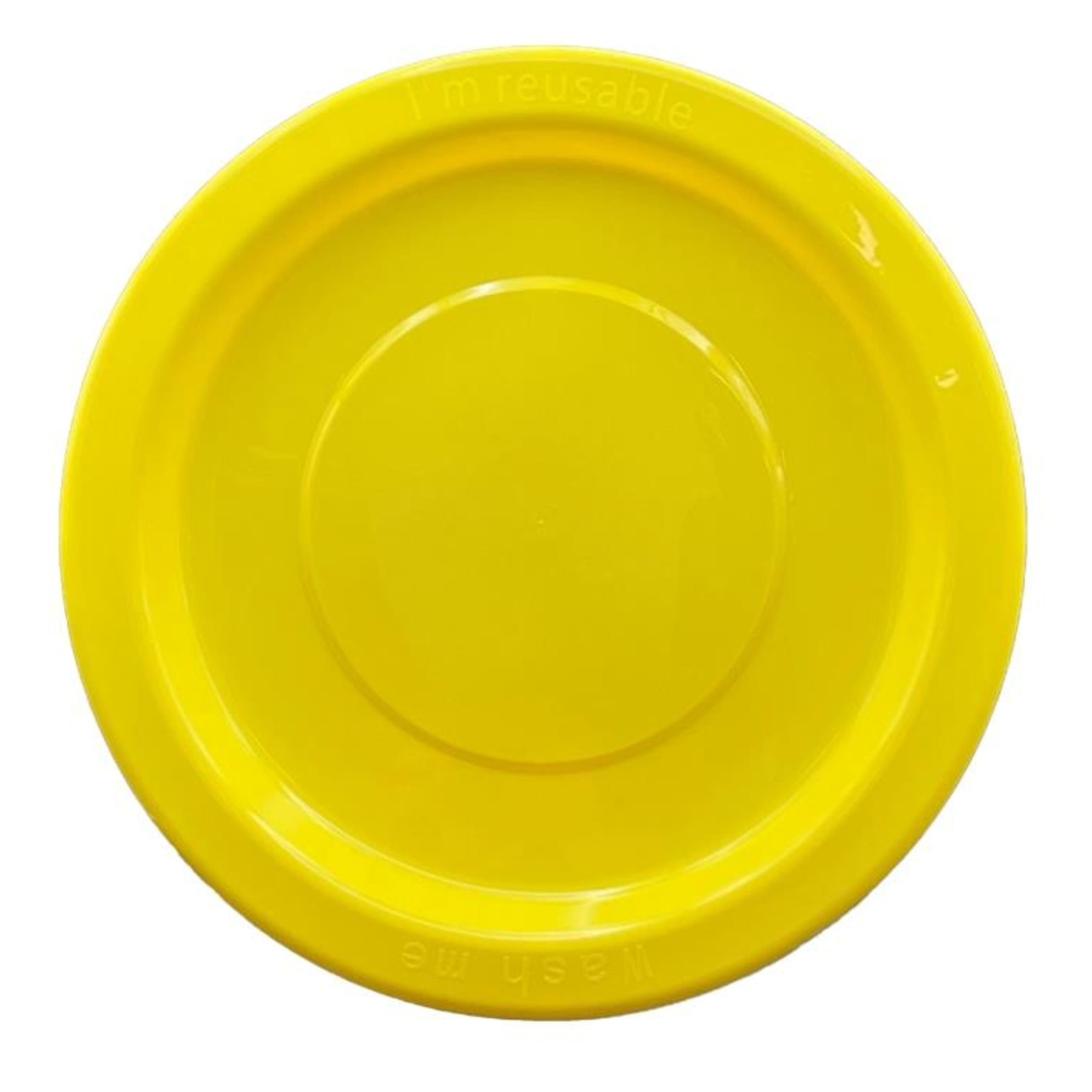 Occasions Yellow Dinner Plate (20 Pack)