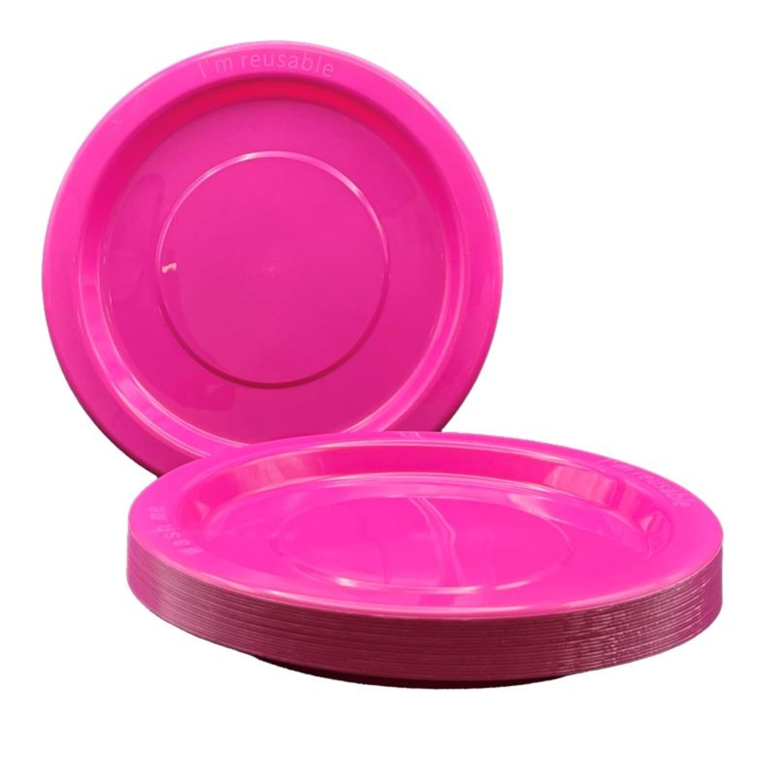 Occasions Magenta Dinner Plate (20 Pack)