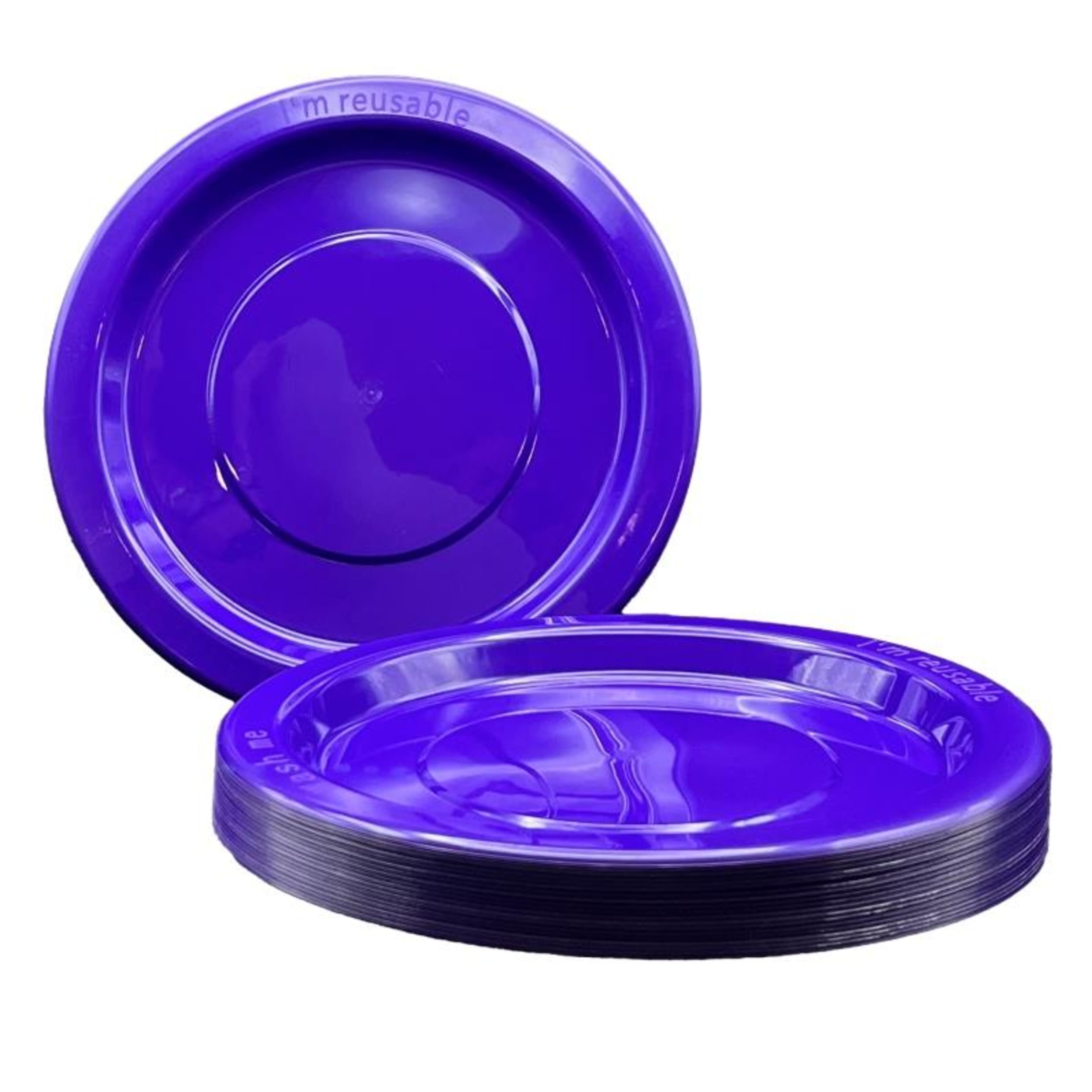 Occasions Purple Dinner Plate (20 Pack)