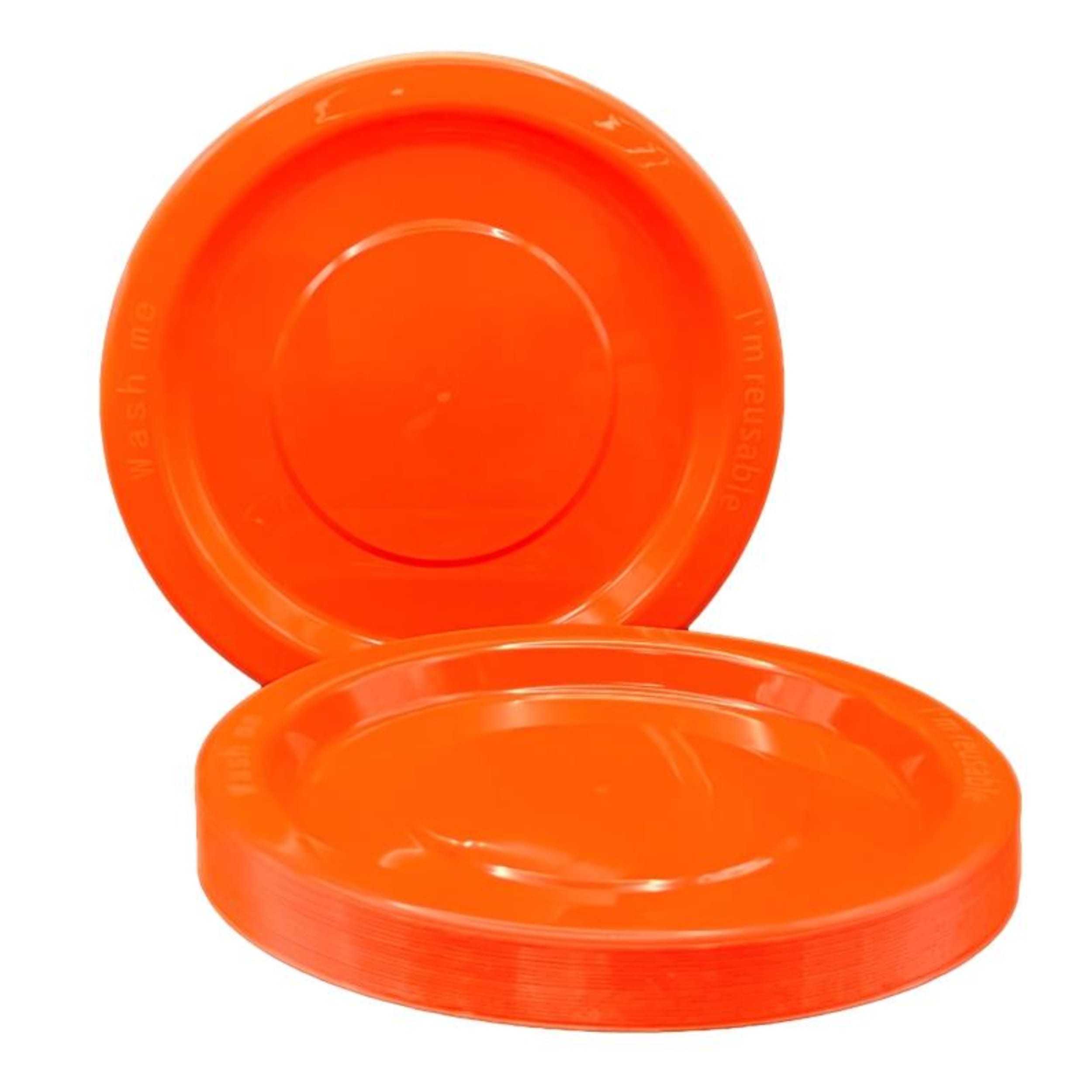 Occasions Orange Dinner Plate (20 Pack)